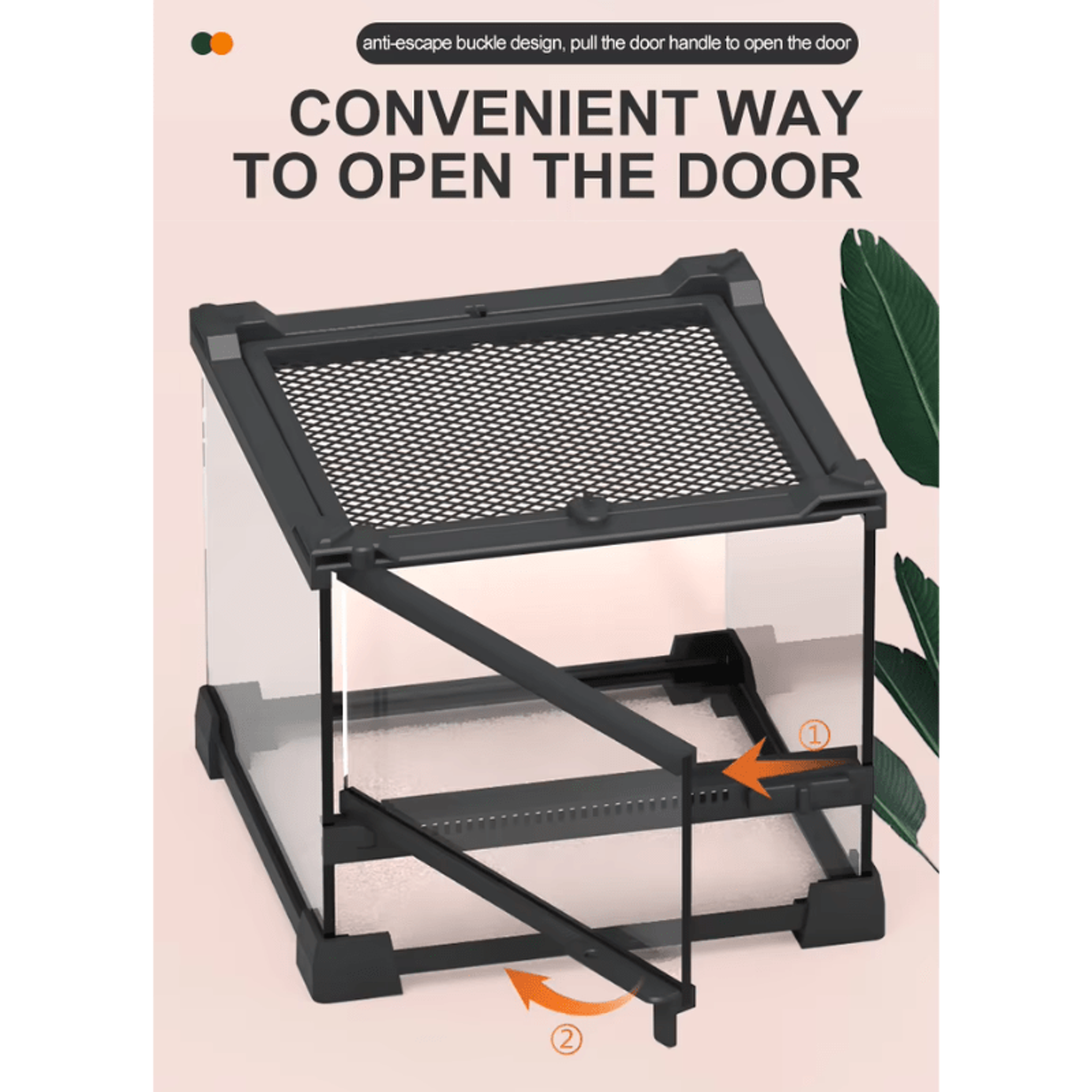 NOMOYPET YL-11/YL-10 Terrarium Tank (single/double door)
