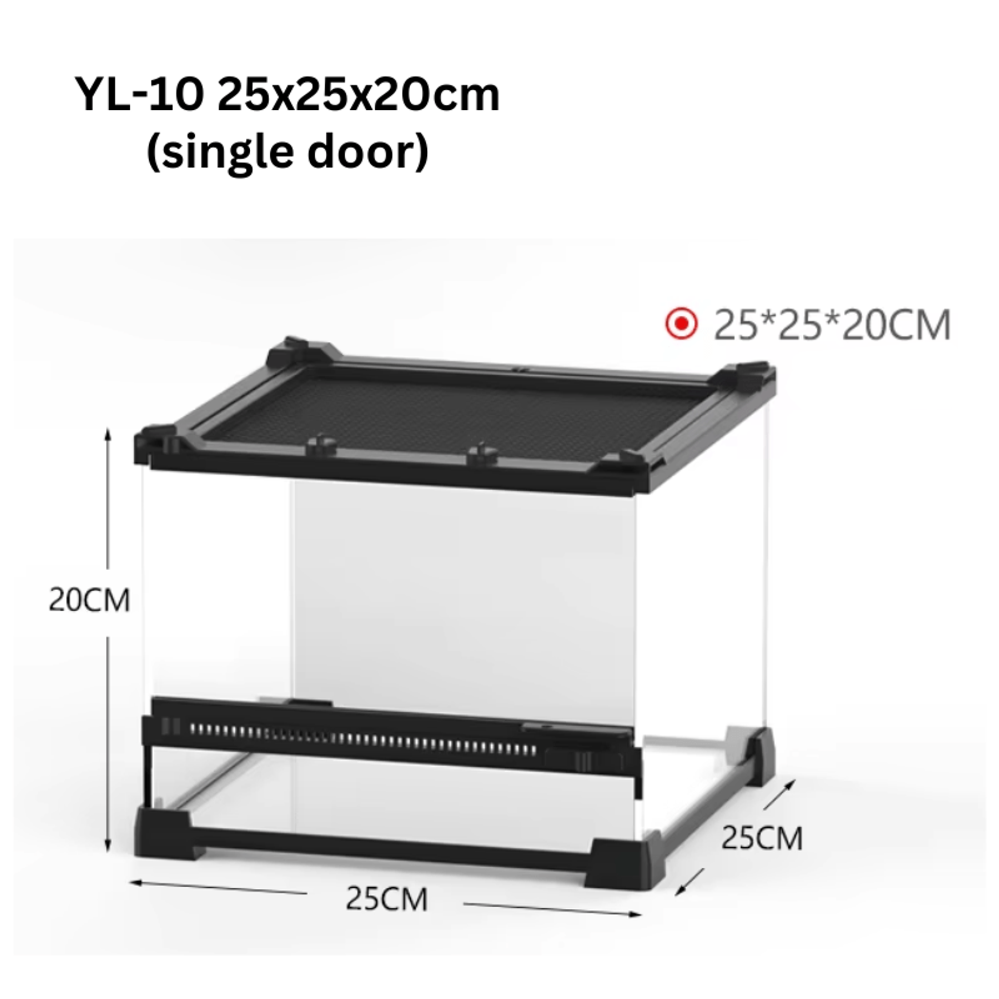 NOMOYPET YL-11/YL-10 Terrarium Tank (single/double door)