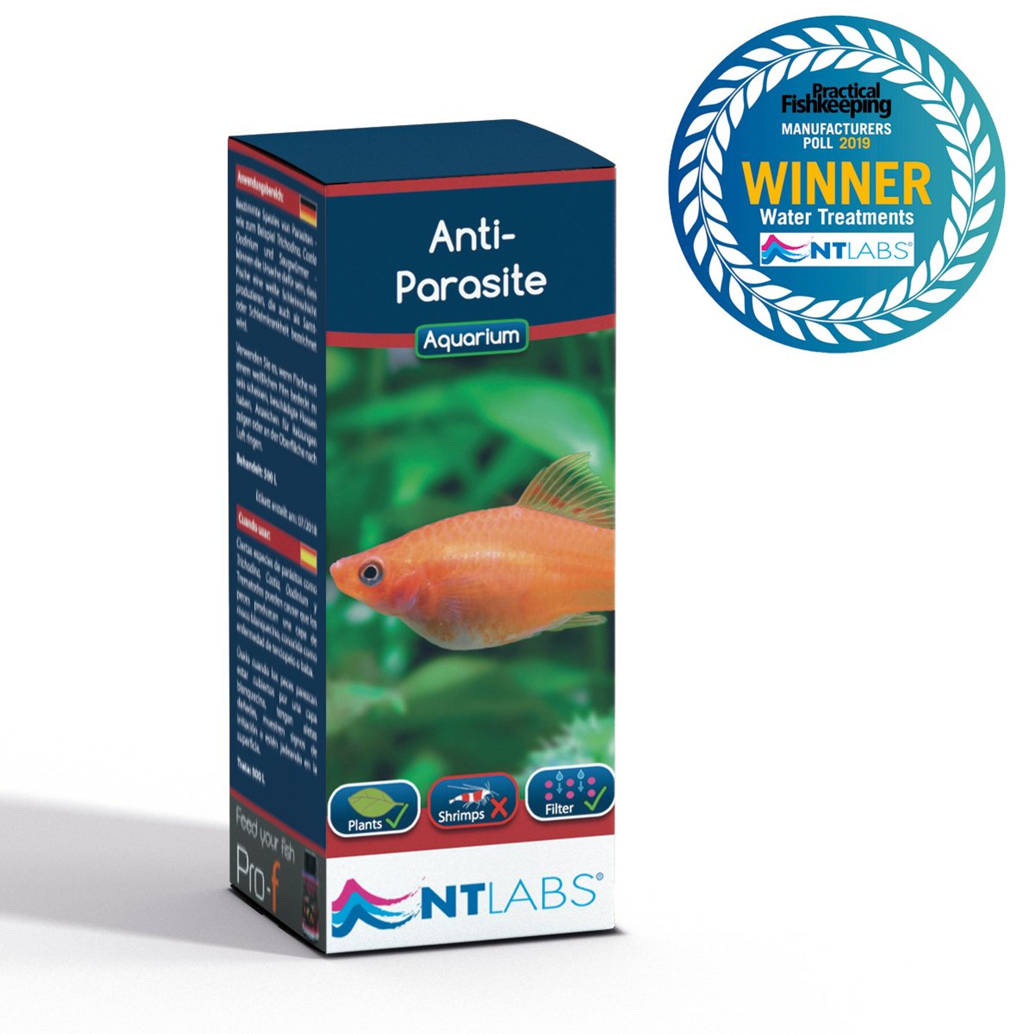NT LABS Aquarium Anti-Parasite 100ml/250ml (kills external parasite)