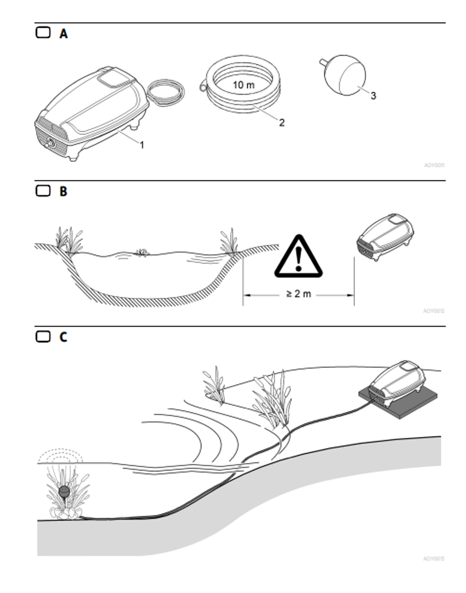 OASE AquaOxy 250 (pond air pump)