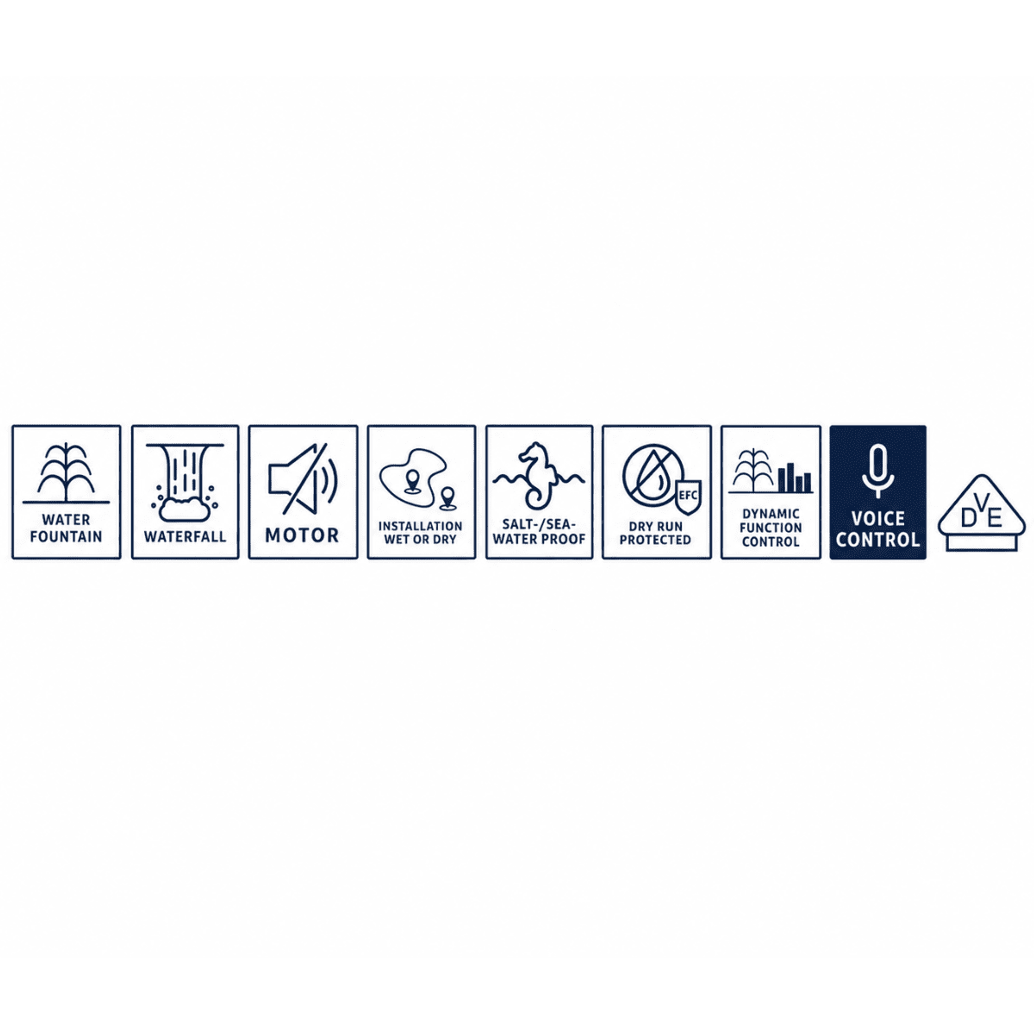 OASE Aquarius Fountain Set Eco (4500/6500/9500/13500/16500)