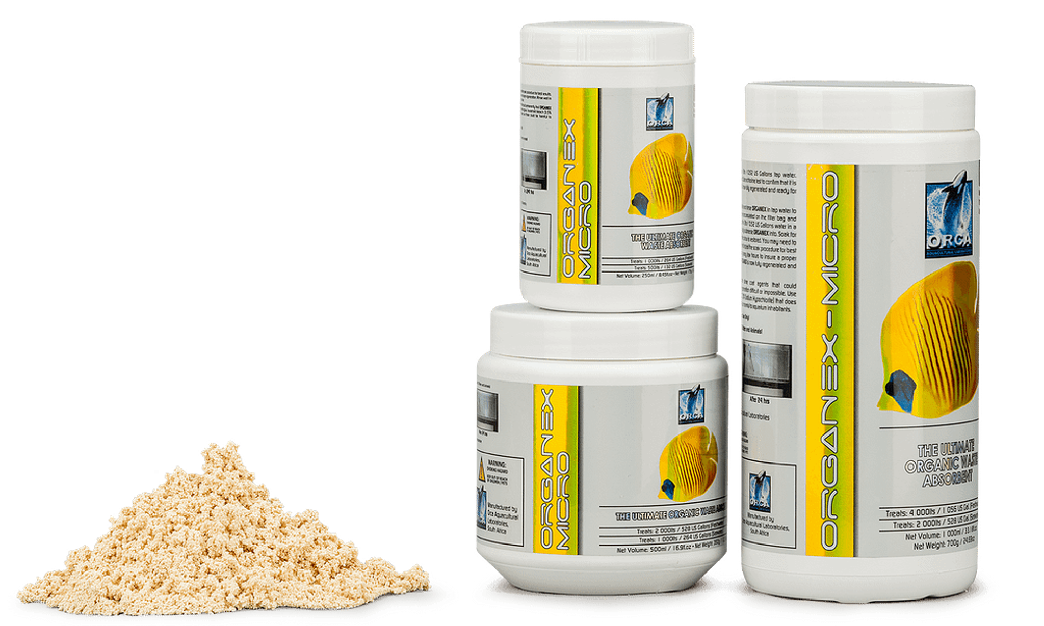 ORCA LABS OrganEX (250ml - 1L) powerful waste absorber