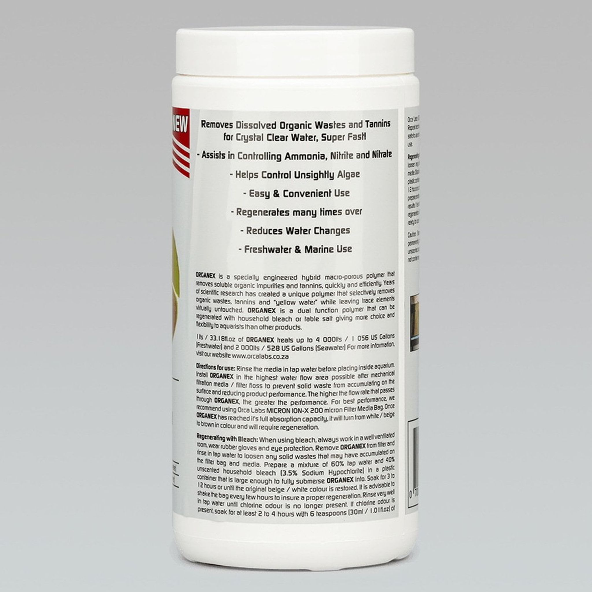 ORCA LABS OrganEX (250ml - 1L) powerful waste absorber