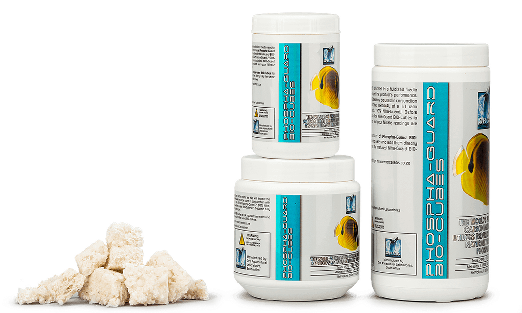 ORCA LABS Phospha-Guard BIO-Cubes (250ml - 5L) long term reduce phosphate