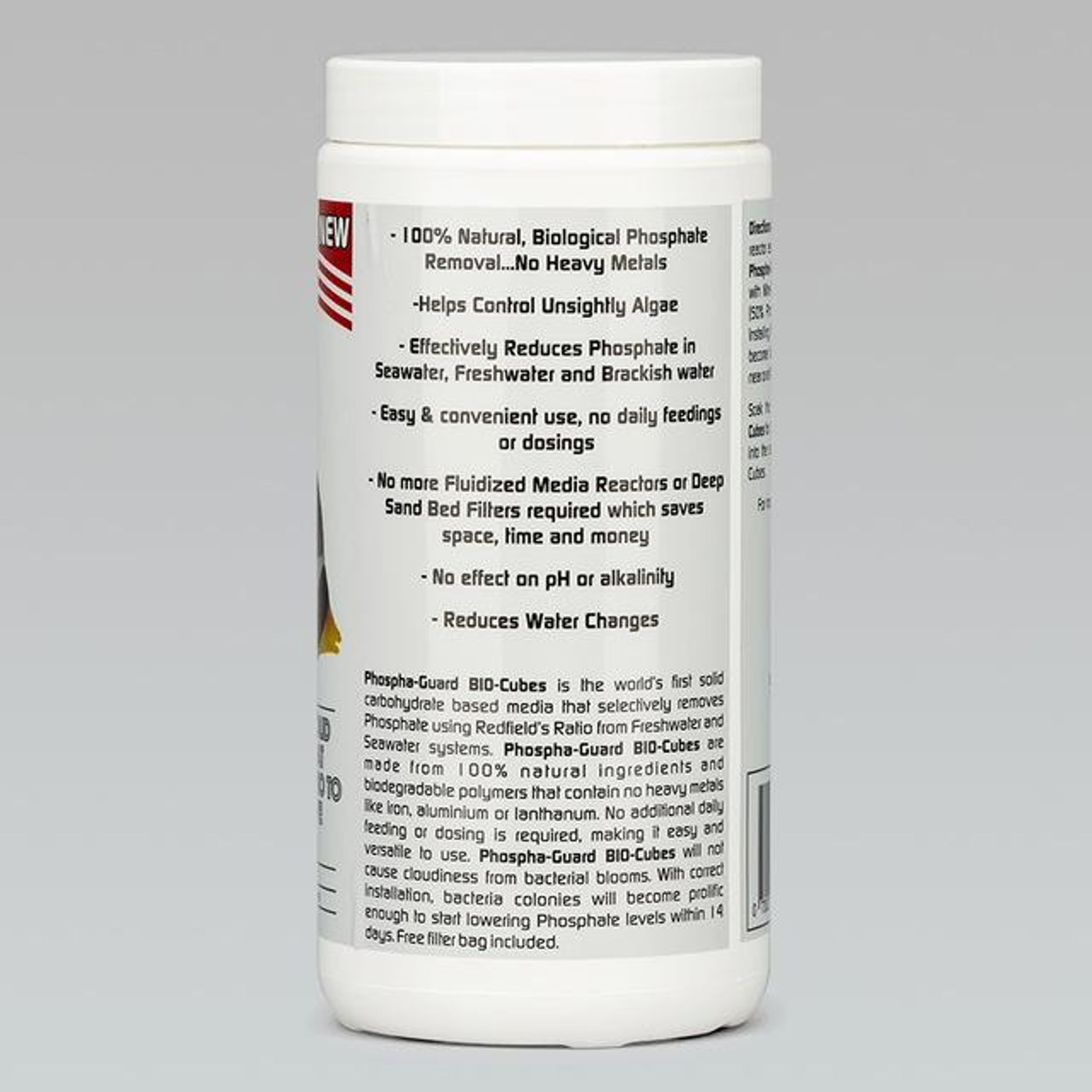 ORCA LABS Phospha-Guard BIO-Cubes (250ml - 5L) long term reduce phosphate