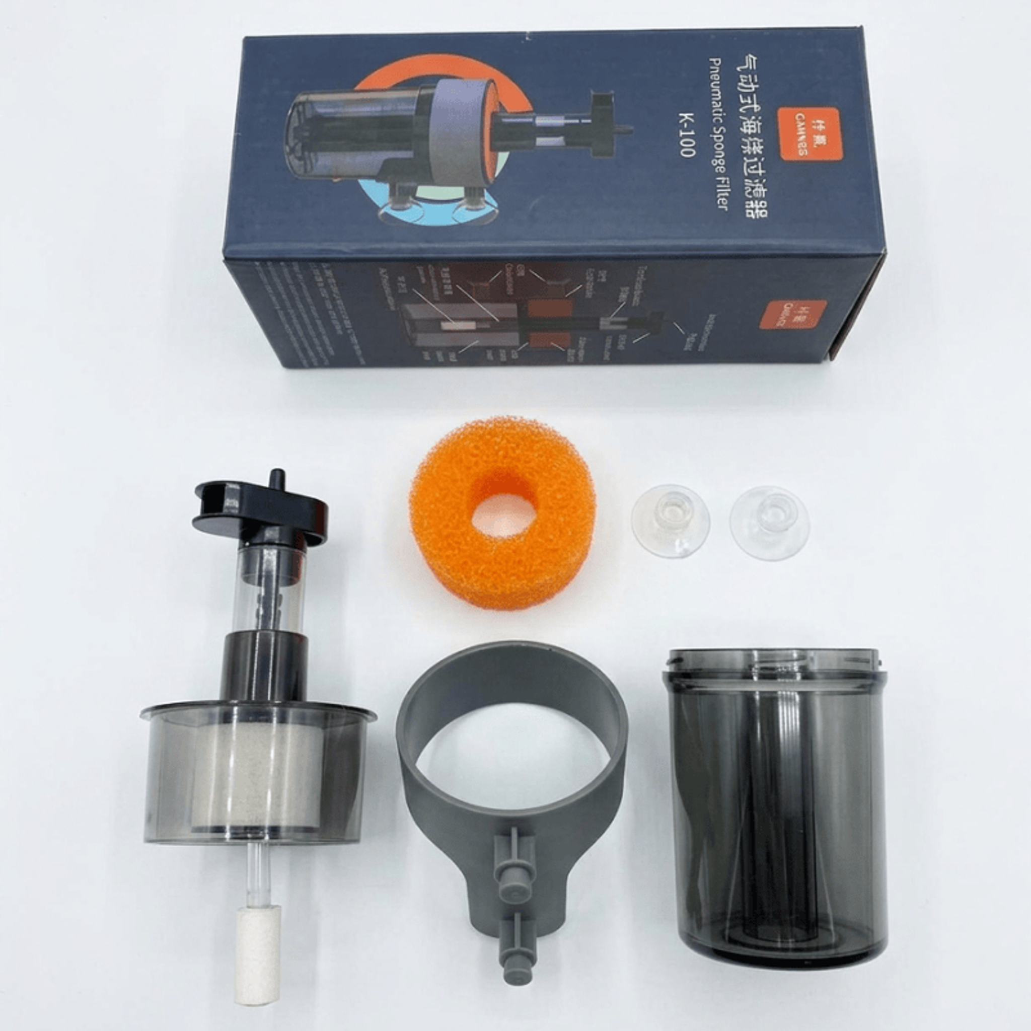 QANVEE K-100/200 (Pneumatic Sponge Filter)