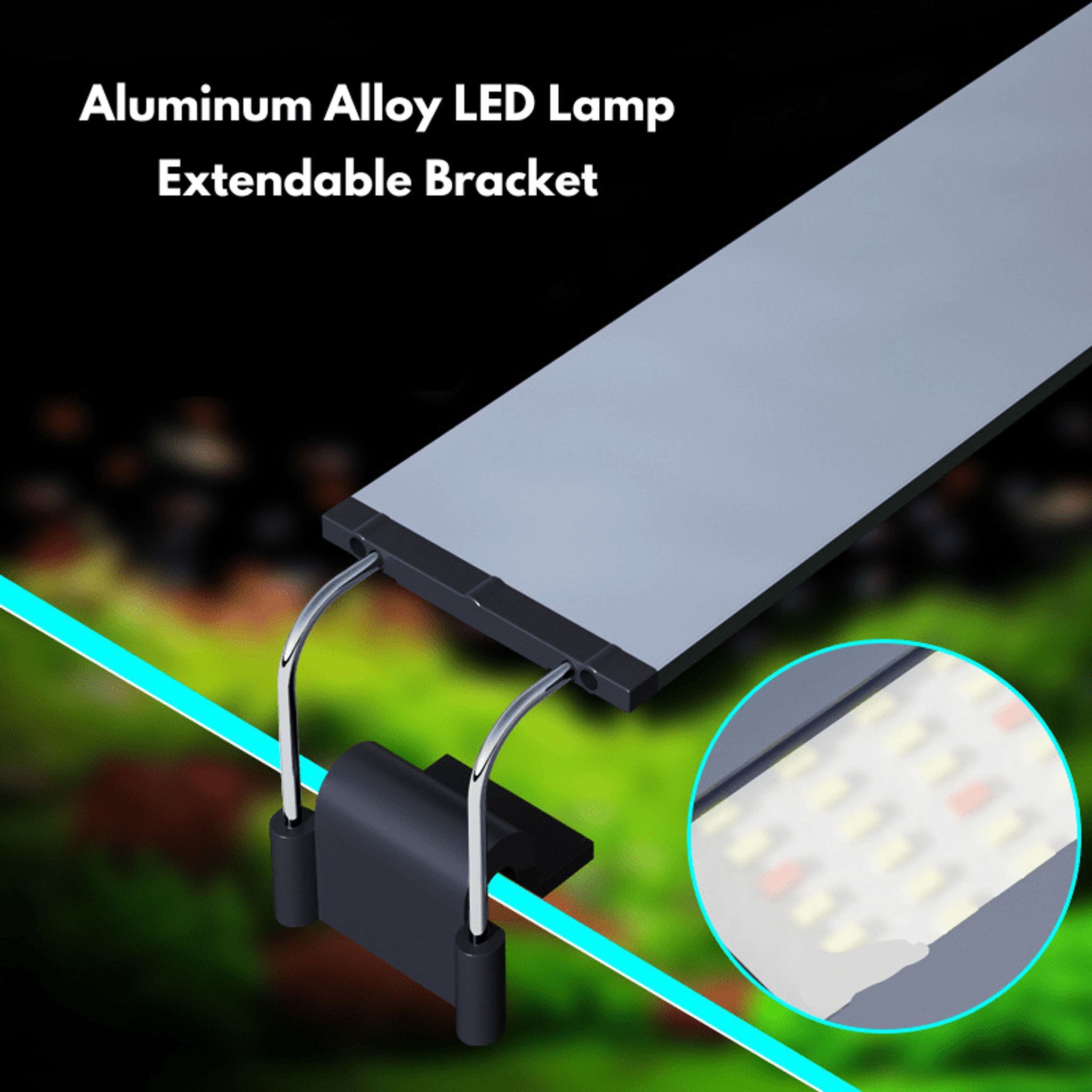 ROXIN GX-S600/S800/S1200 LED lamp colourful (60-130cm) (extendable bracket)
