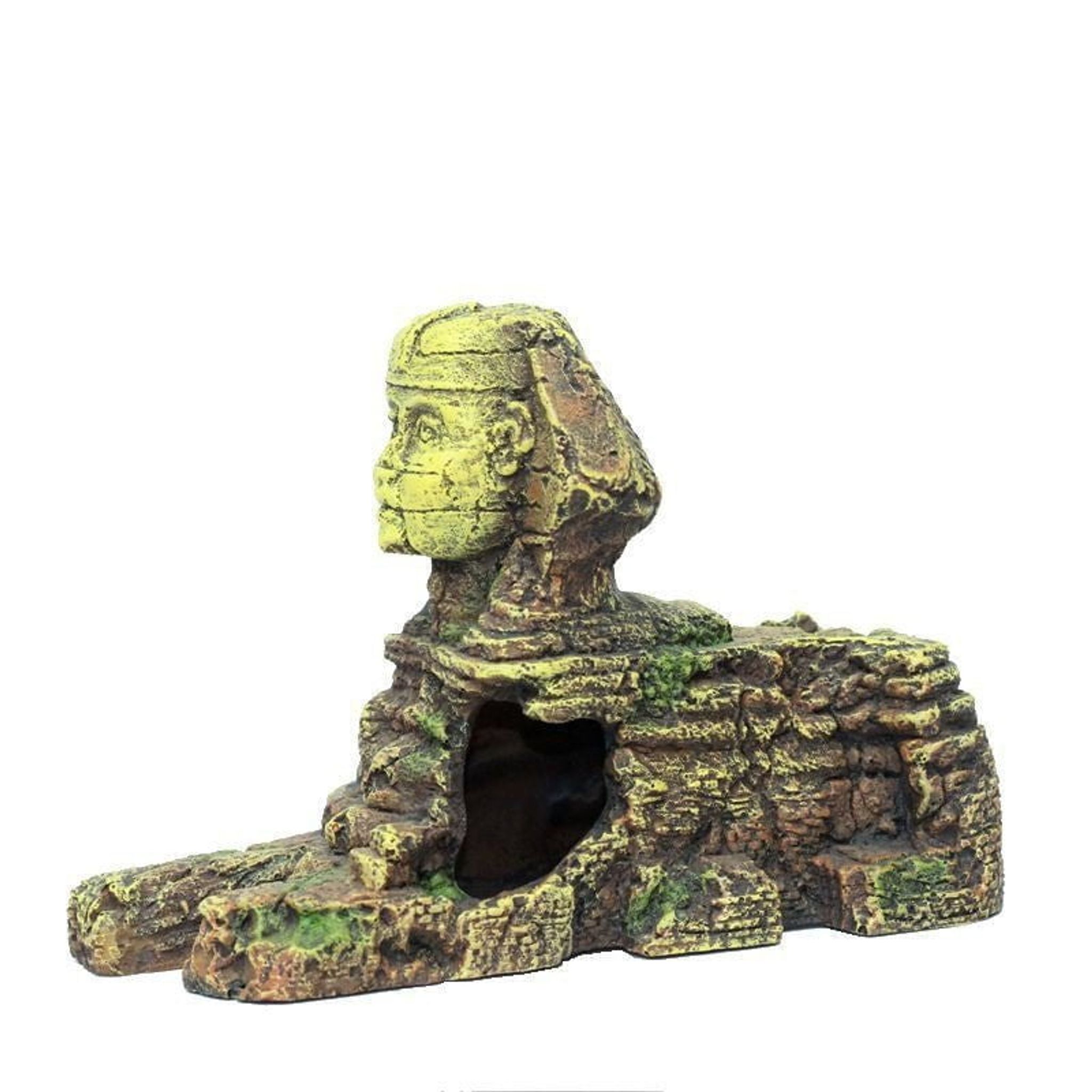 RQ22601 Great Sphinx Aquarium Decoration 21x9x14cm