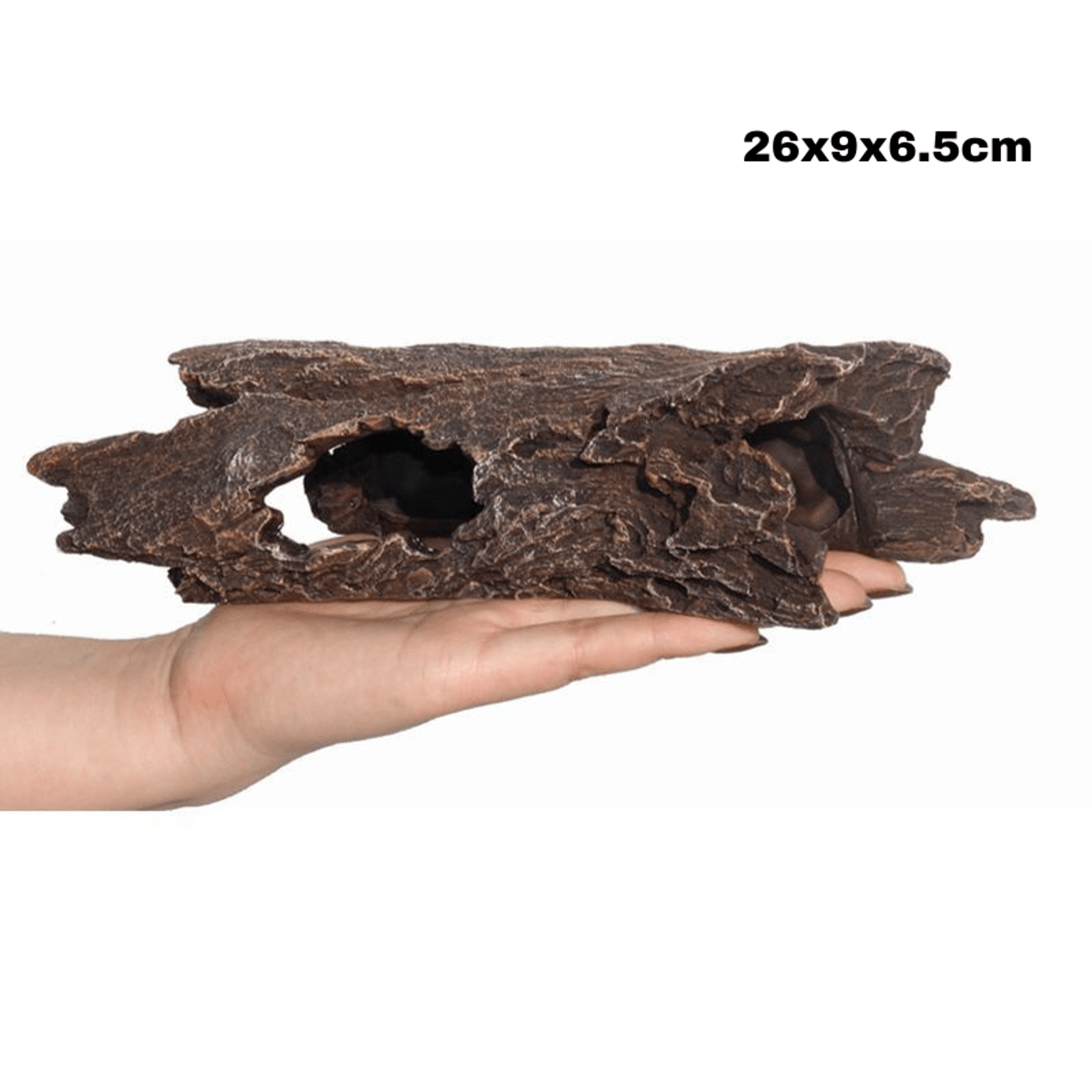 RQ2222 Wood log (26x9x6.5cm)