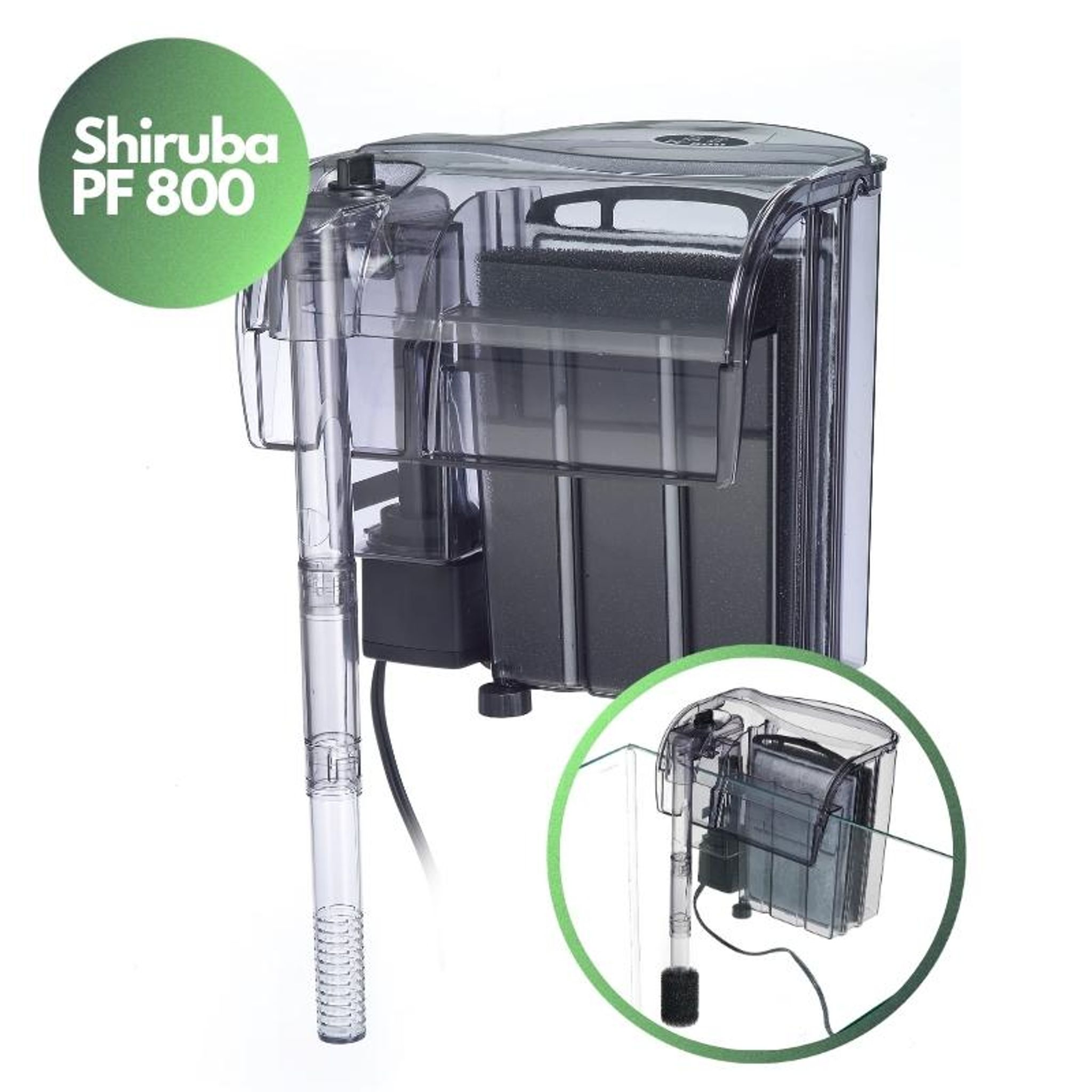 SHIRUBA PF Series Hang On Back Filter (HOB) (popular !)