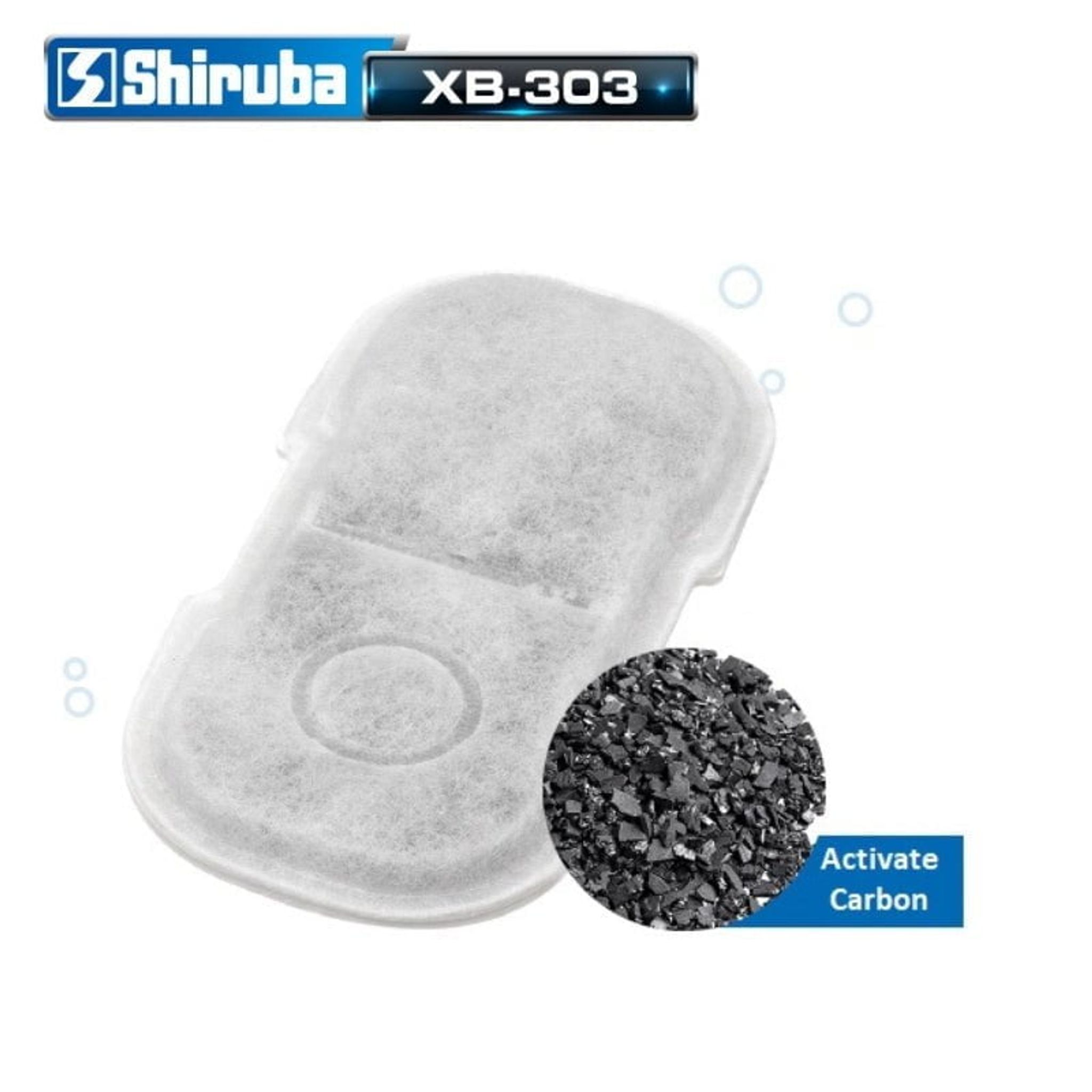 SHIRUBA XB303 External Canister Filter (Compact & Powerful External Filter For Nano Tank)