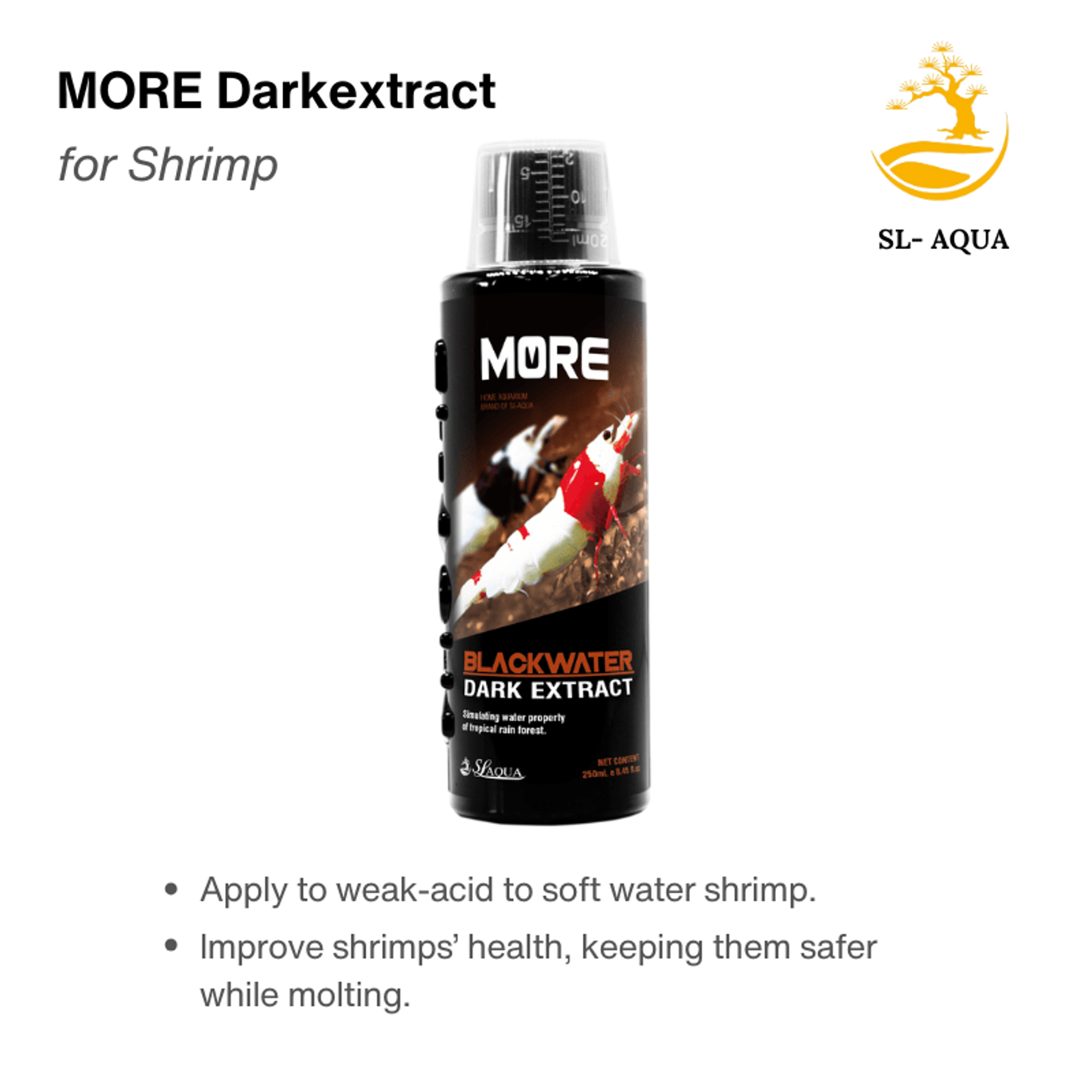 SL Aqua Dark Extract (SHRIMP) (mild acidic)