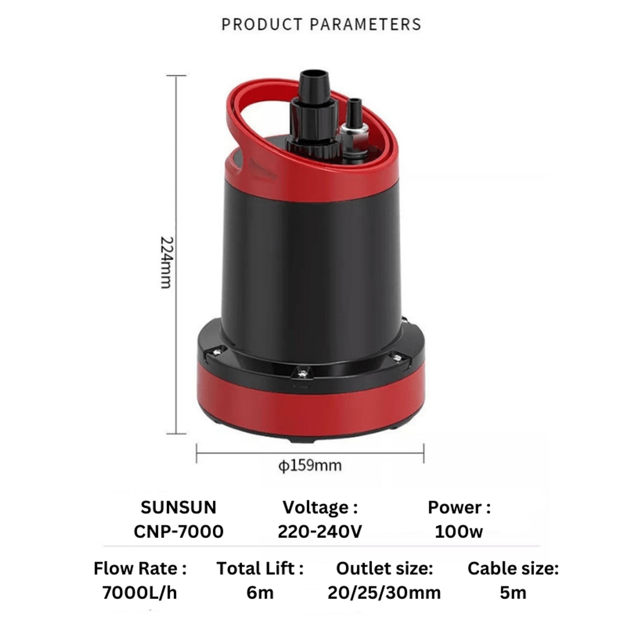 SUNSUN CNP-7000 (Energy Saving)