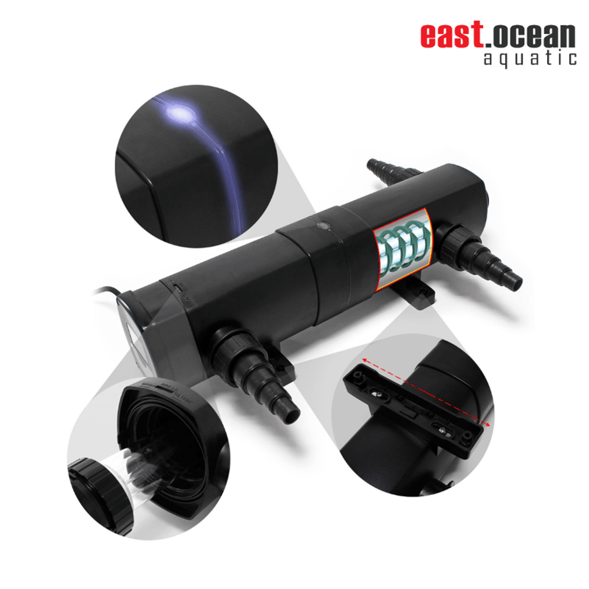 SUNSUN CUV Series UV-C Clarifier UV Filter (CUV-218 / CUV-236)