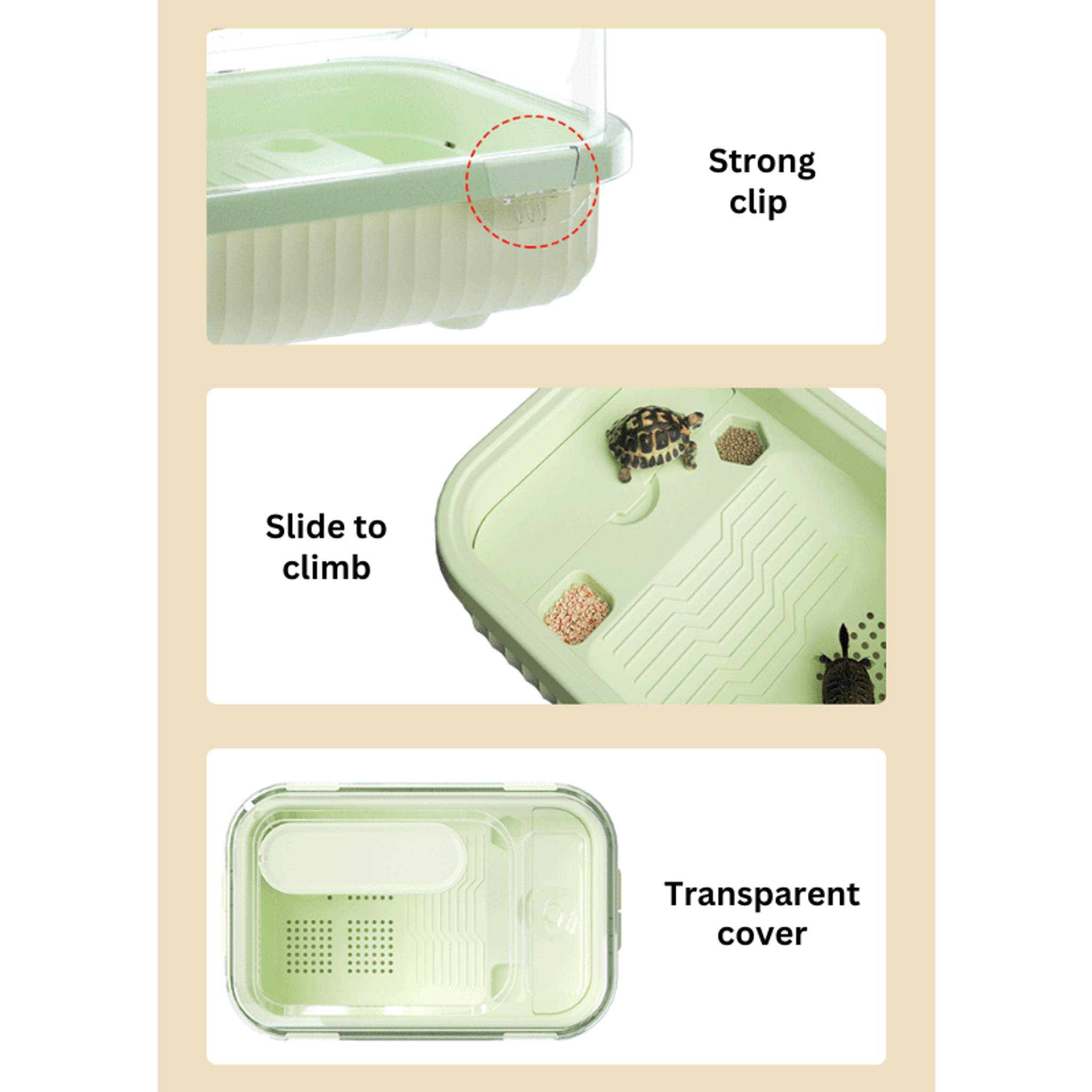 SUNSUN FG-U3F/FG-U6F Turtle tank with filter