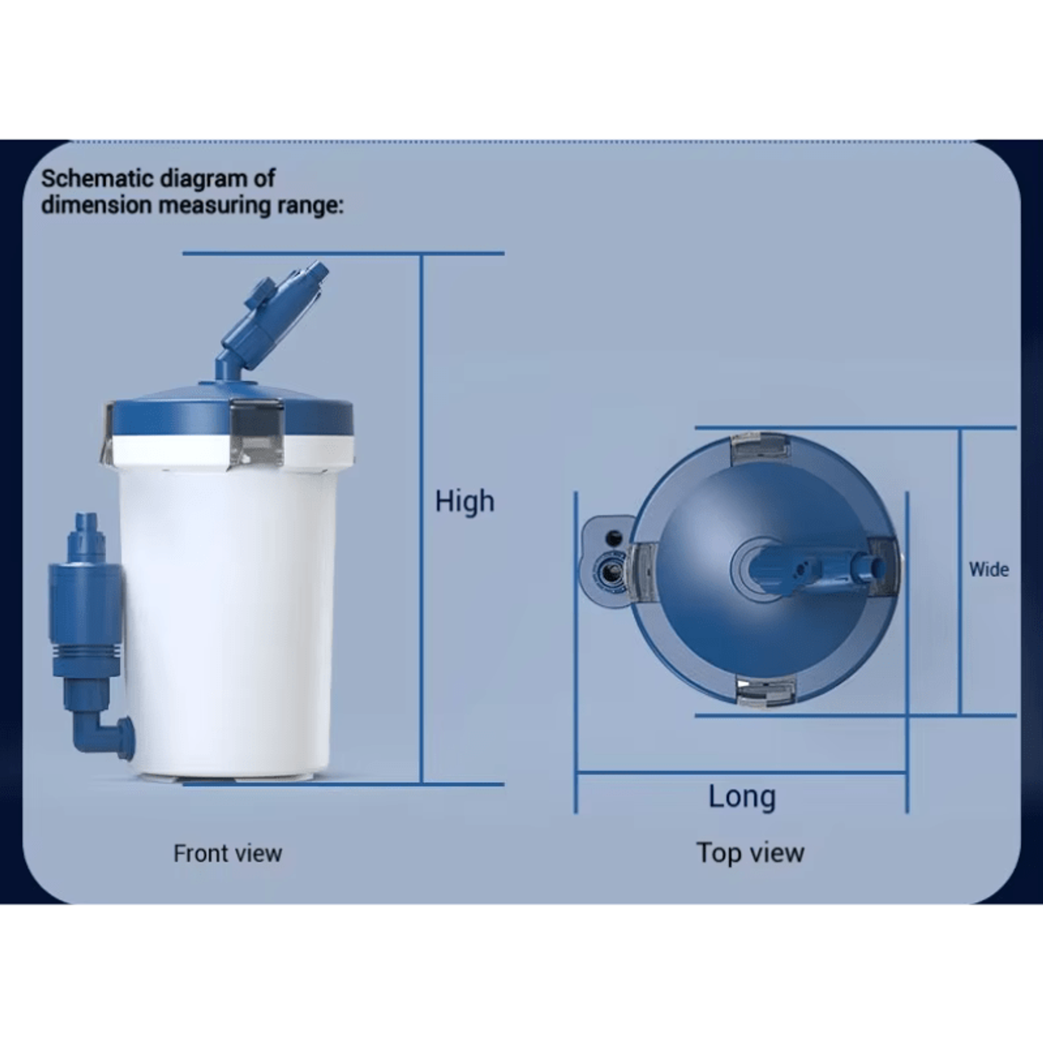 SUNSUN YW-02A/03B Canister filter (for low level tank)