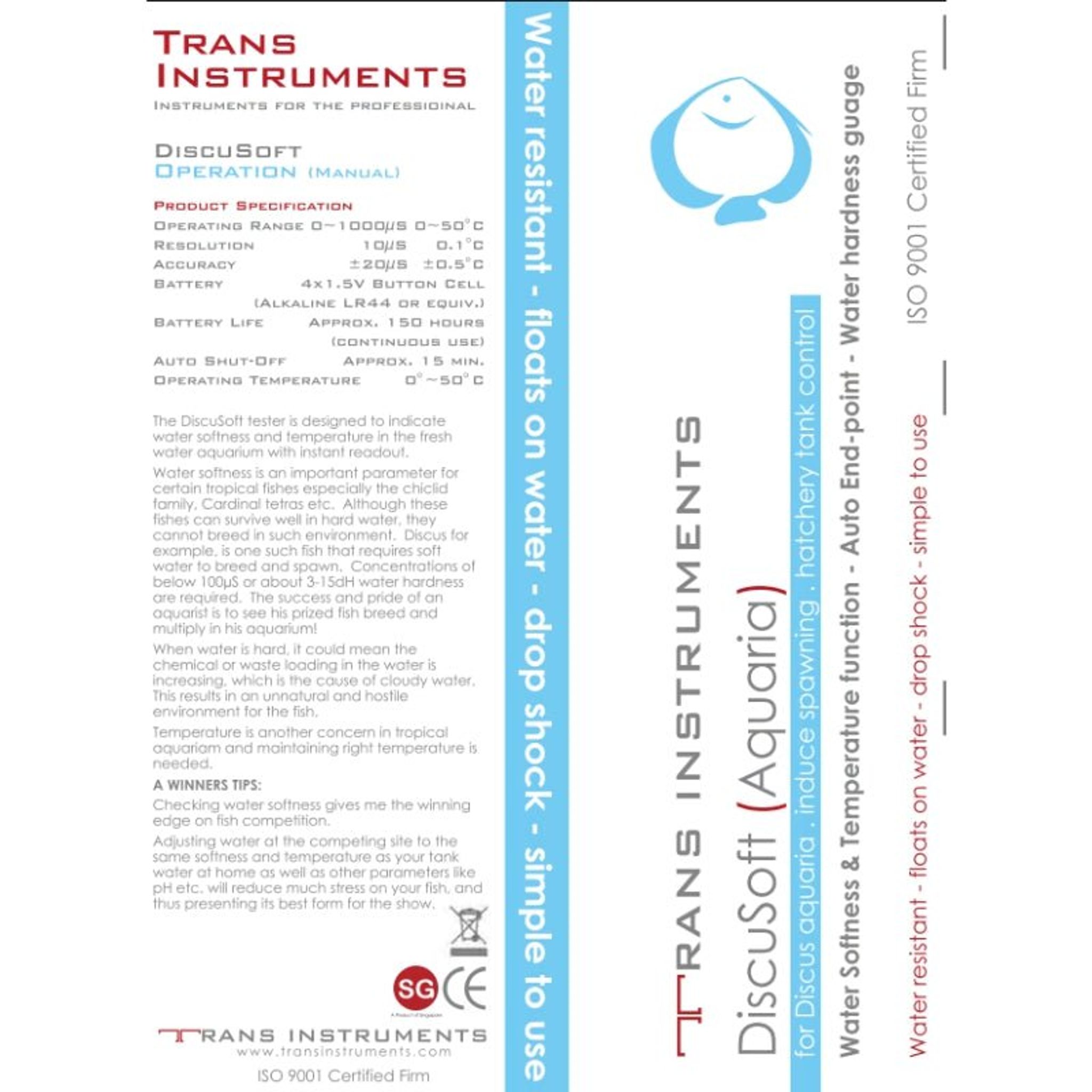 TRANS INSTRUMENT Discus Soft pen