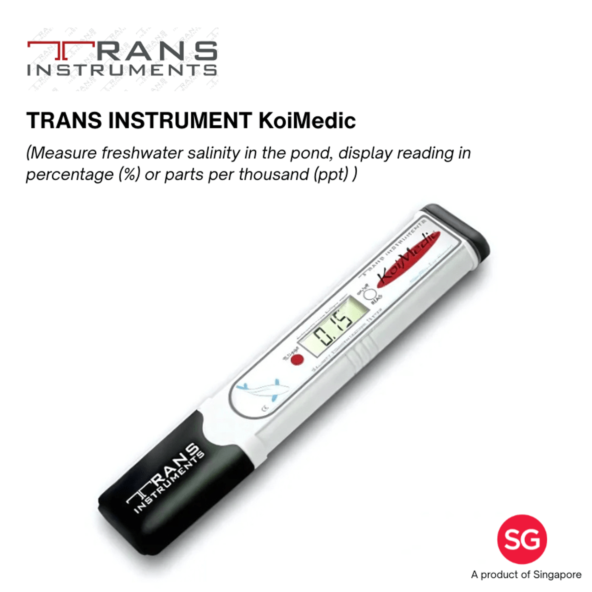 TRANS INSTRUMENT KoiMedic pen (for Koi pond)
