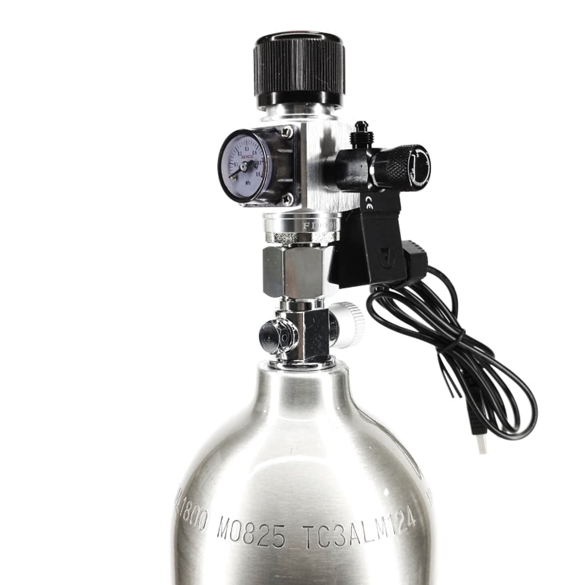 UP Aqua - CO2 Aluminum Cylinder (Paint Ball valve - A-137/138/159/140) - (0.6/1/2/2.8L)
