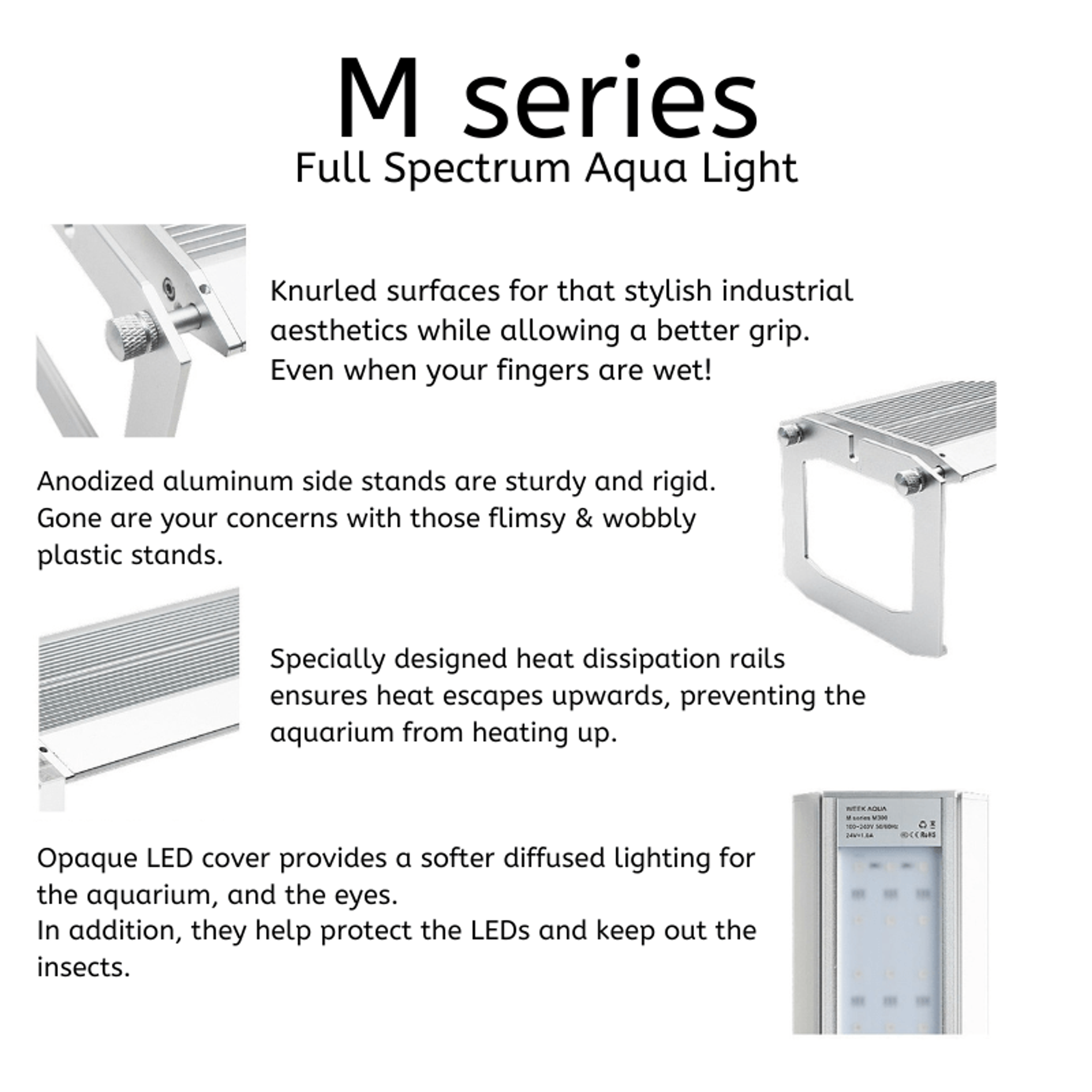 Week Aqua M - Series Pro LED (30cm - 120cm)