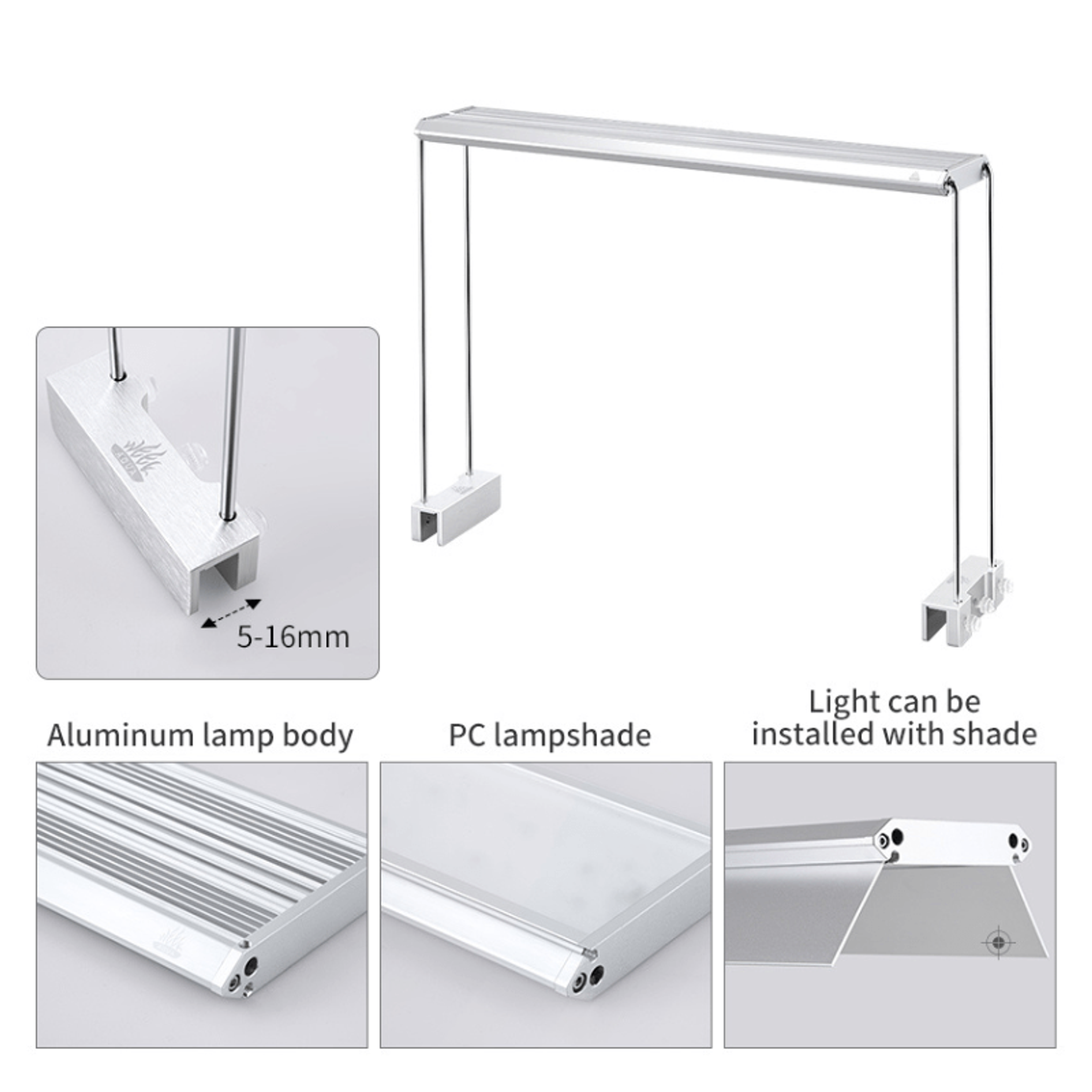 Week Aqua V-600SE- S light (remote control) (high stand)