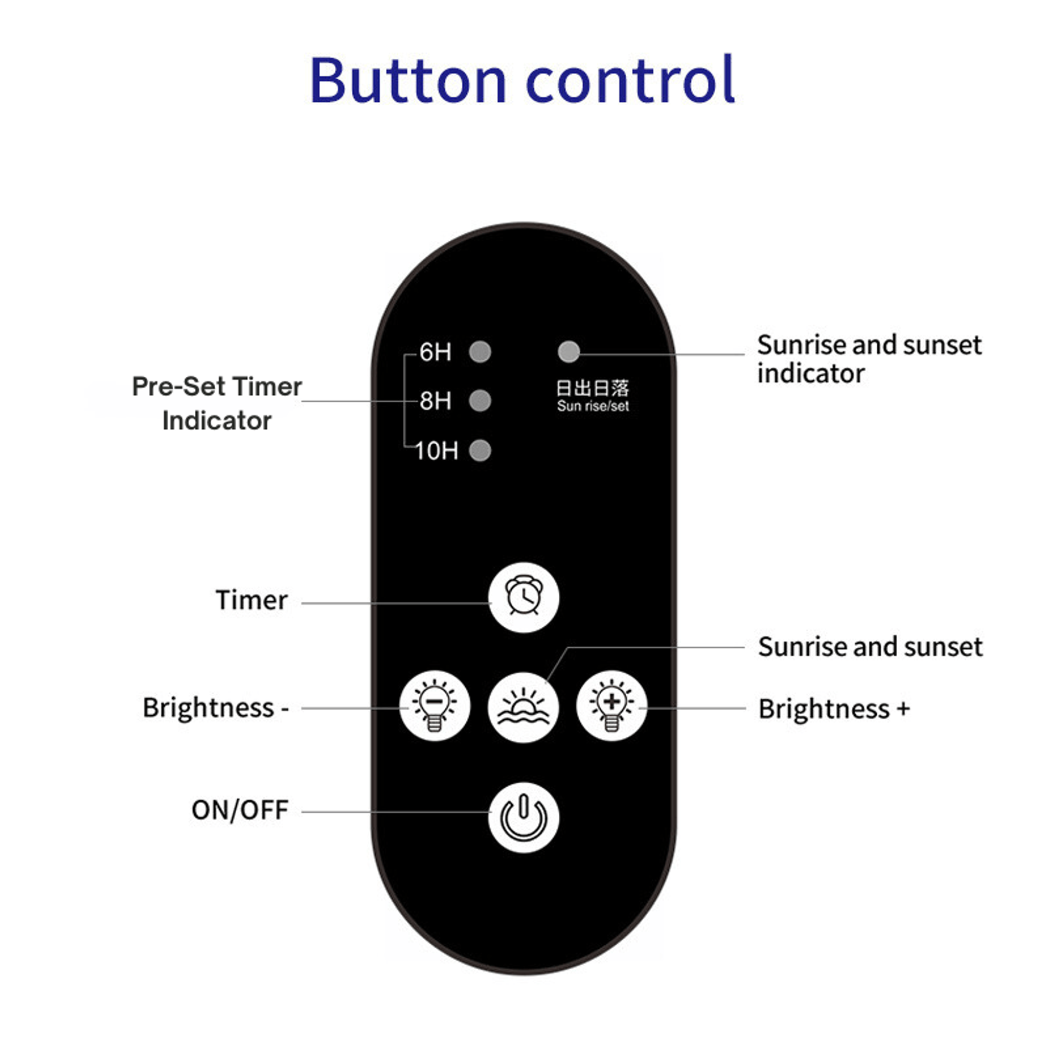 Week Aqua V-600SE- S light (remote control) (high stand)