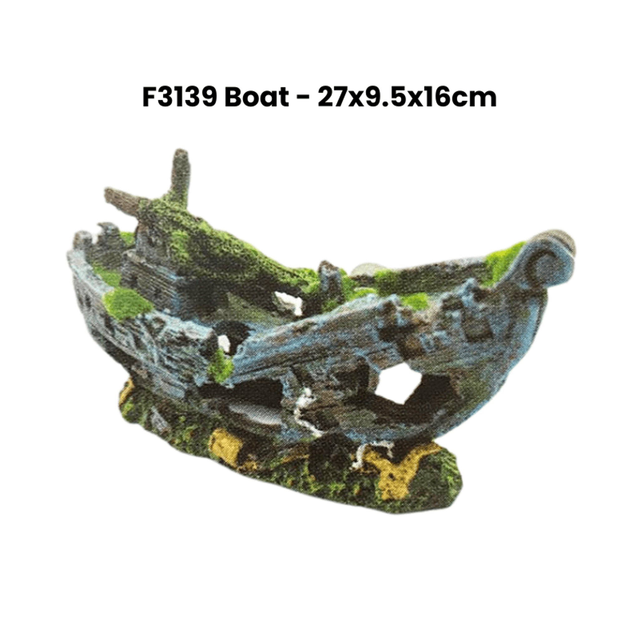 ZZ F3139 Boat Deco green