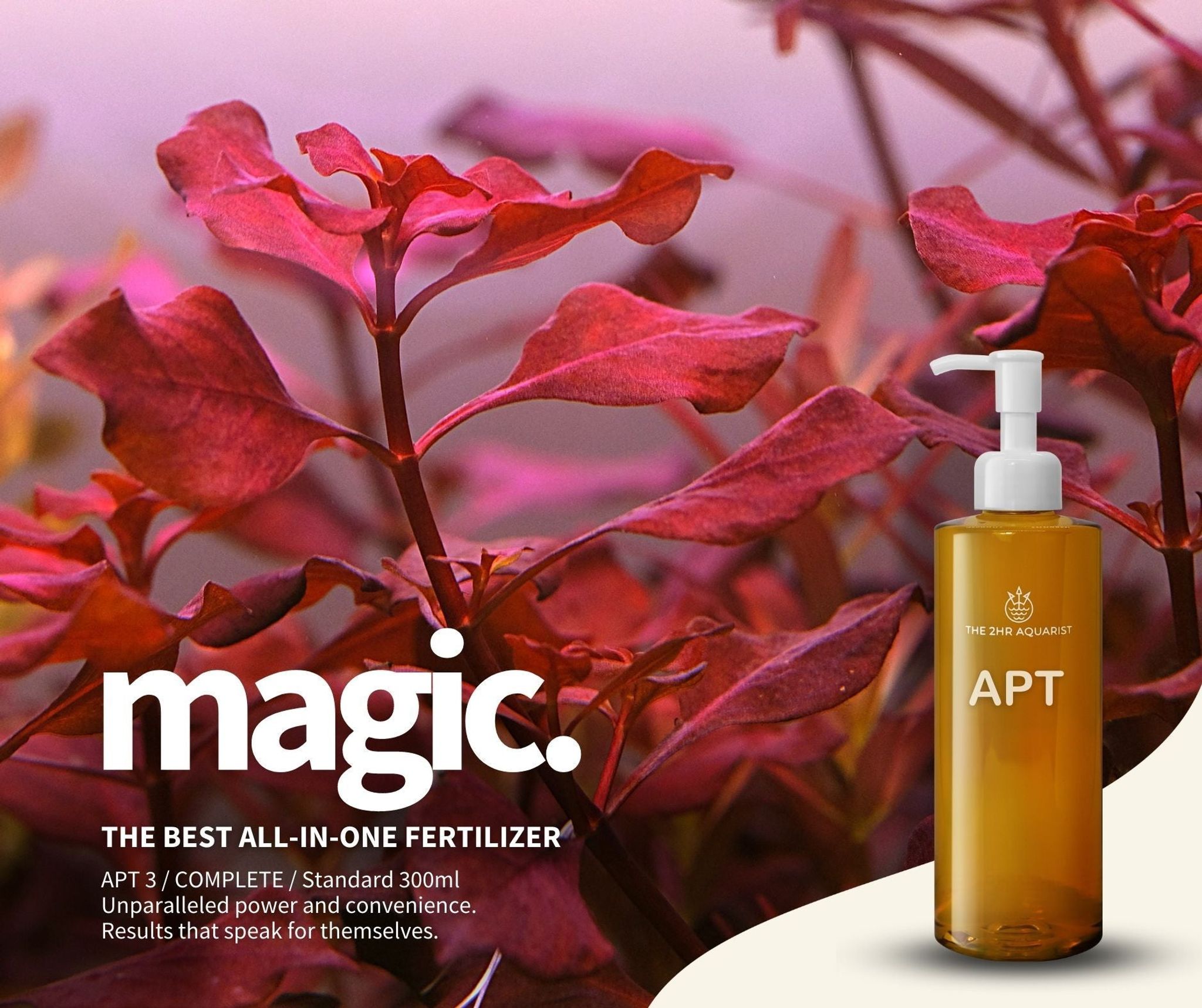 [The 2hr Aquarist] APT Complete Fertiliser for Aquarium Planted Tanks (APT 3) 100ml / 300ml / 500ml
