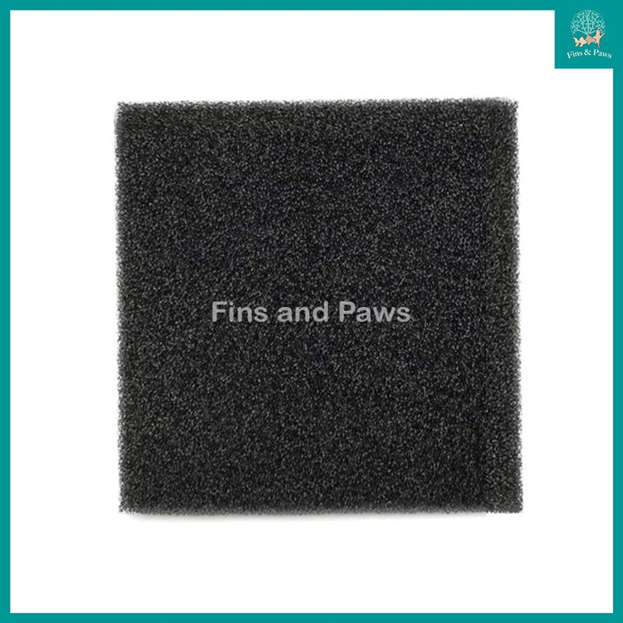 Black Aquarium Reusable Filter Sponge 30ppi (50x50x5cm)