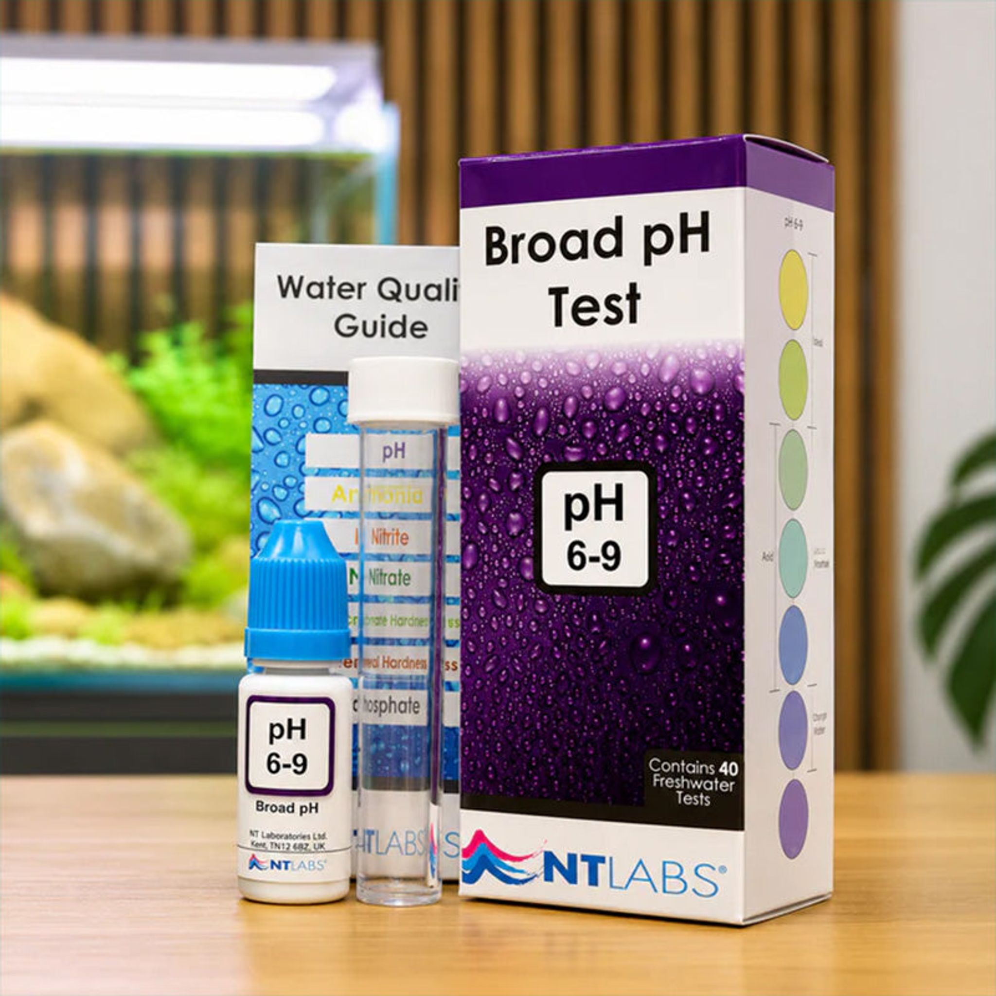 [NT Labs] Broad Range pH Test Kit for Aquarium