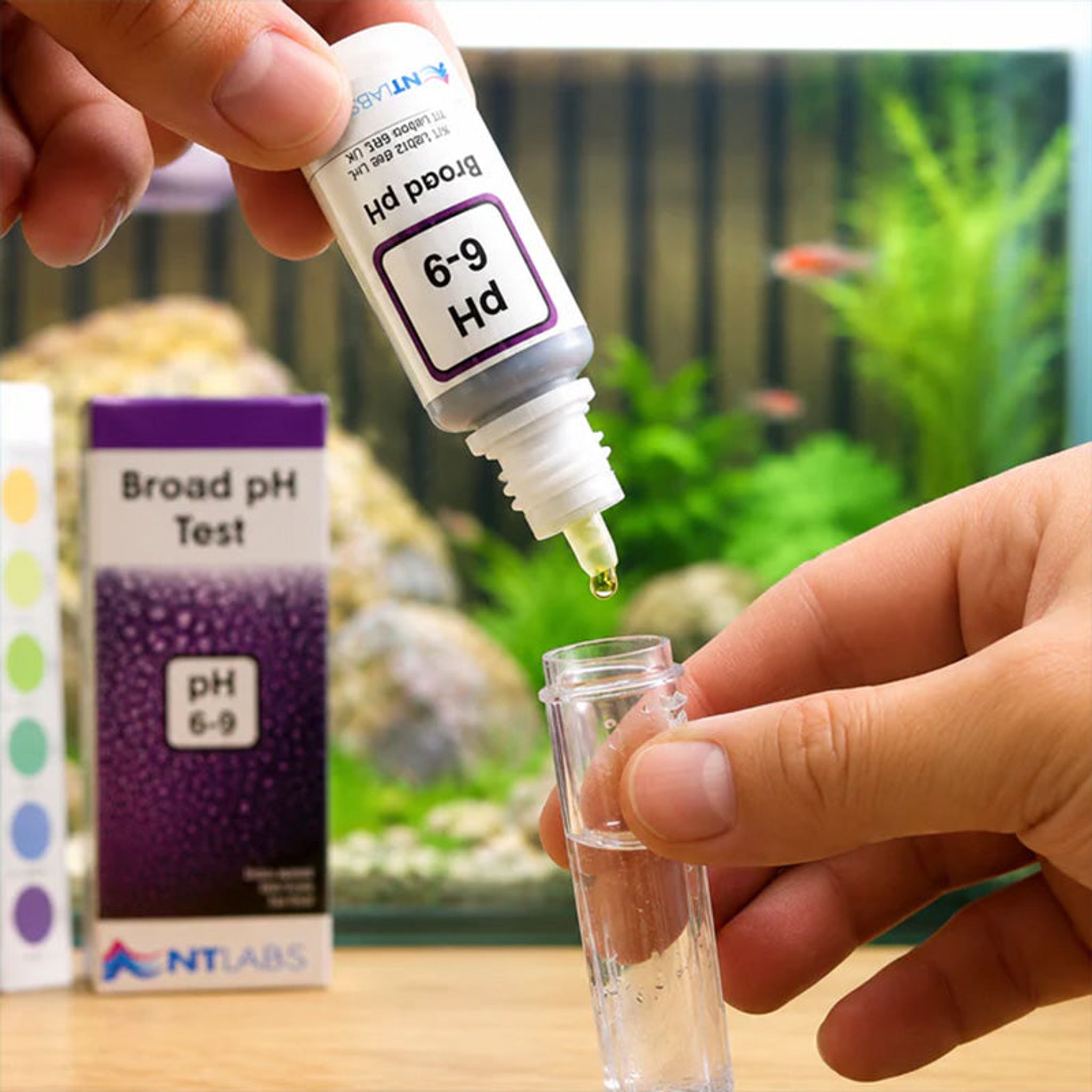 [NT Labs] Broad Range pH Test Kit for Aquarium