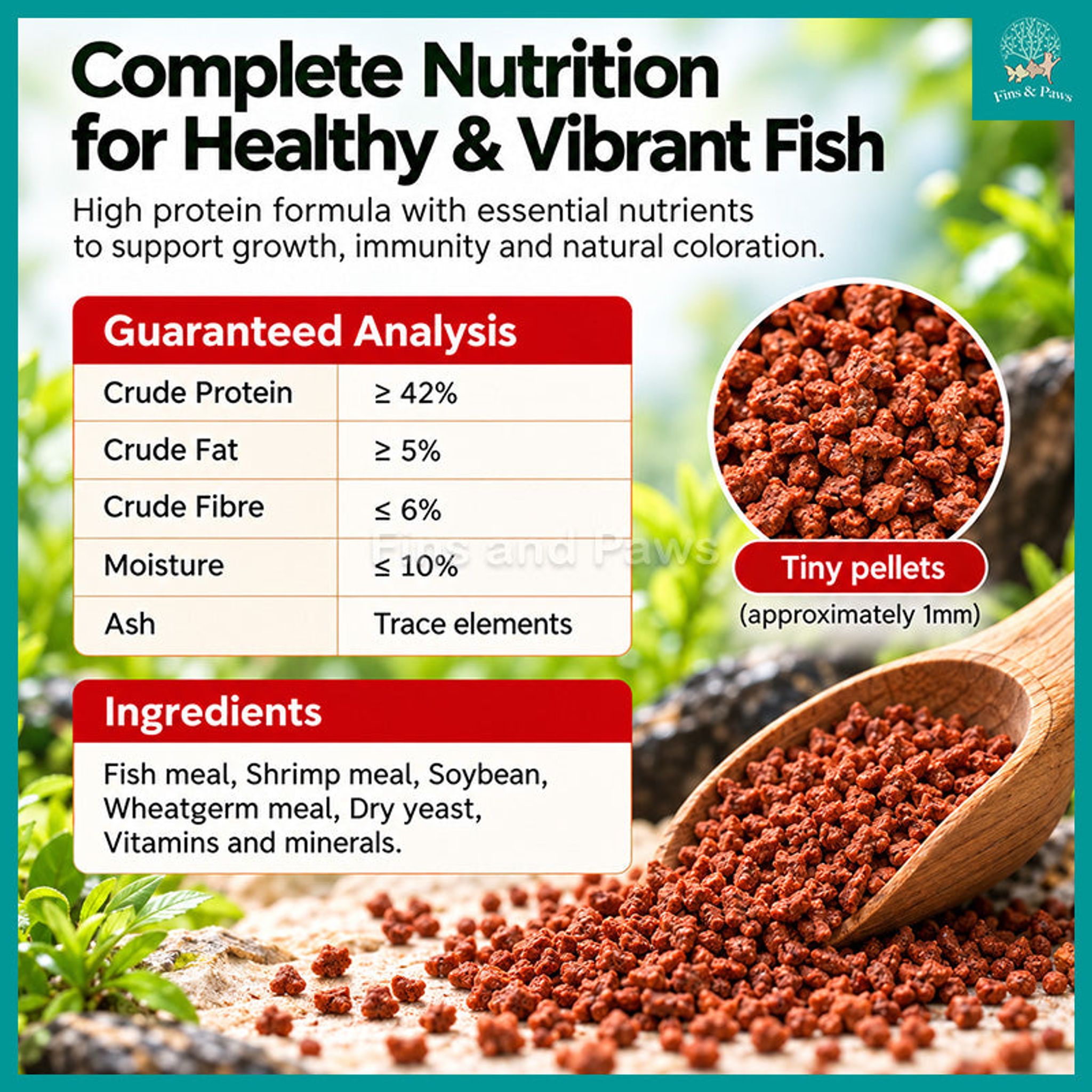 [Relive] Tropical Fish Tiny Pellet Aquarium Fish Food 70g – Essential Nutrition and Colour Enhancement For Small Tropical Fish