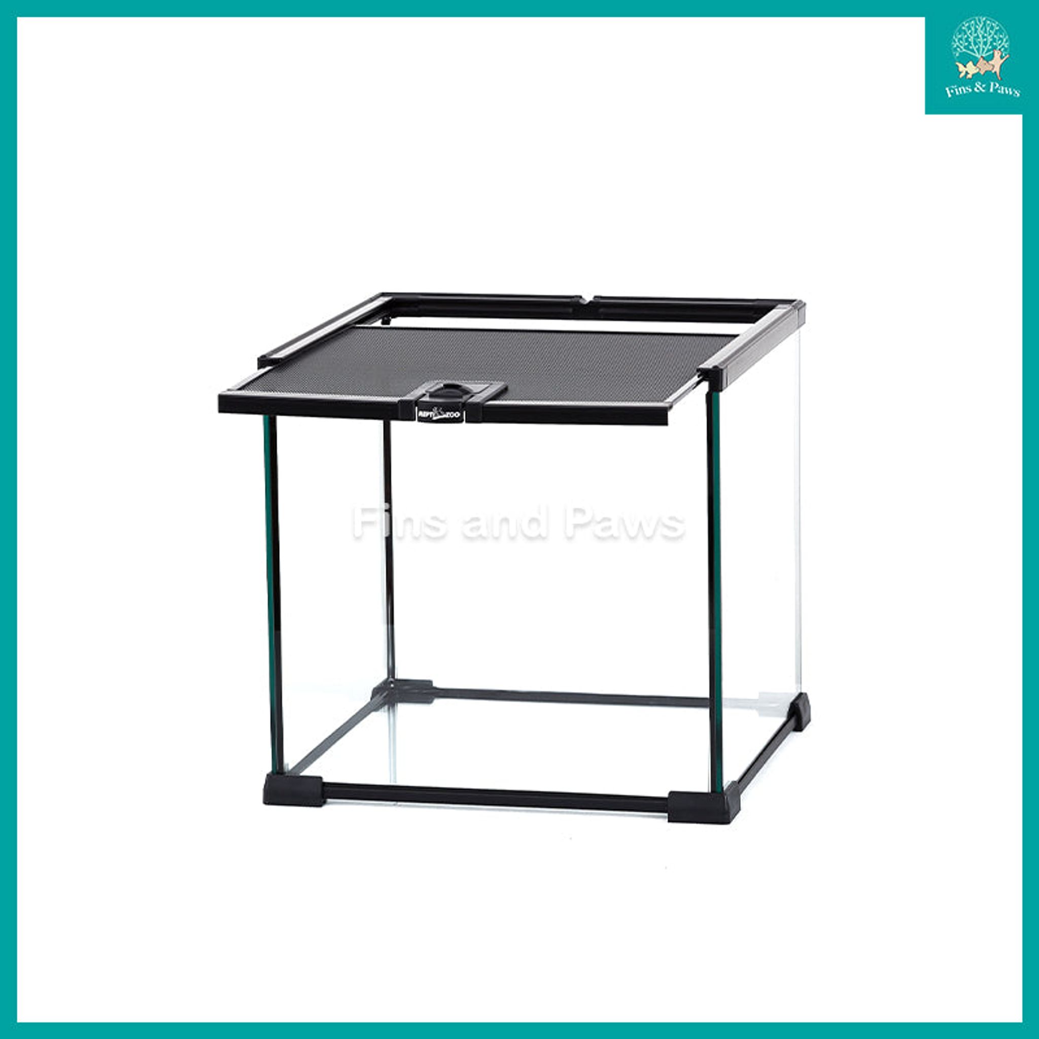 [ReptiZoo] MINI Glass Reptile Habitat Tank for Fish, Crabs, Turtle, Reptiles, Insects and Plants (AK02B, AK03B and AK10B)
