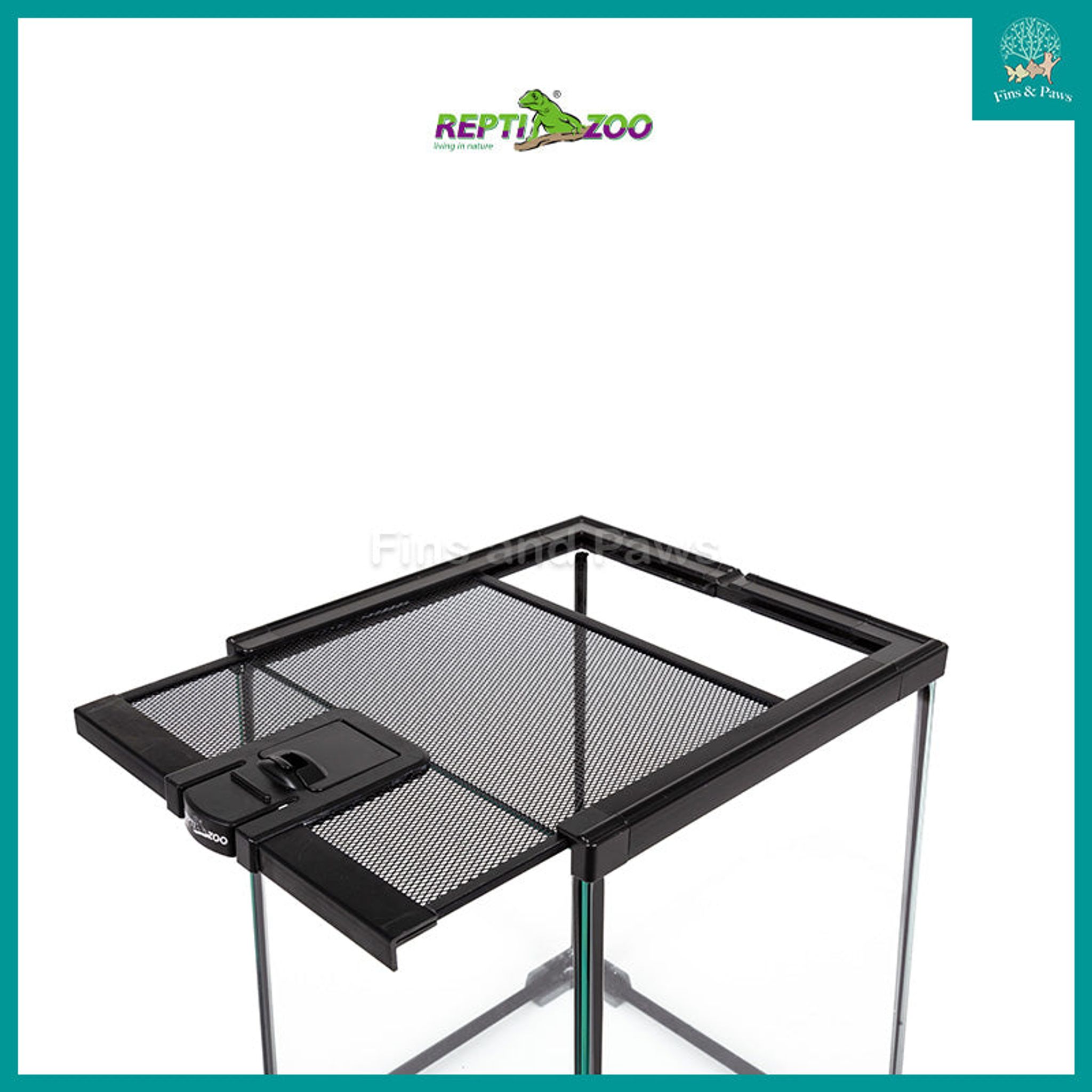 [ReptiZoo] MINI Glass Reptile Habitat Tank for Fish, Crabs, Turtle, Reptiles, Insects and Plants (AK02B, AK03B and AK10B)