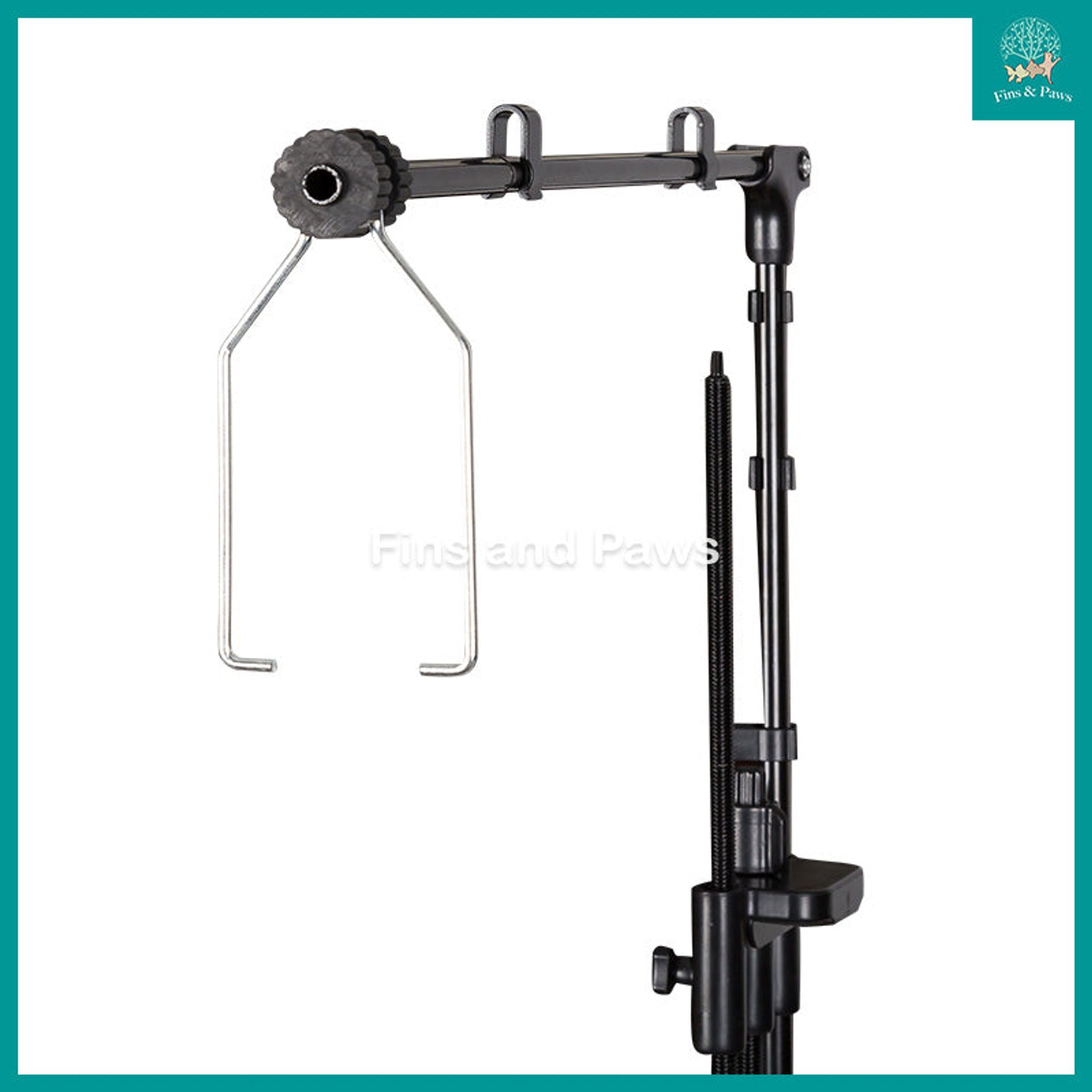 [ReptiZoo] Adjustable Dome Lamp Bracket Stand (Up to 60cm Tall Reptile or Turtle Tanks)