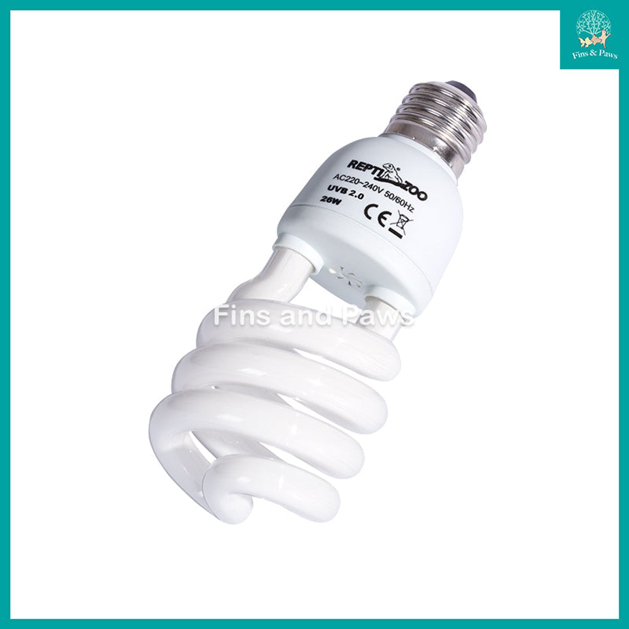 [ReptiZoo] Daylight Fluorescent Reptile Lamp UVA and UVB 2.0 15w / 26w