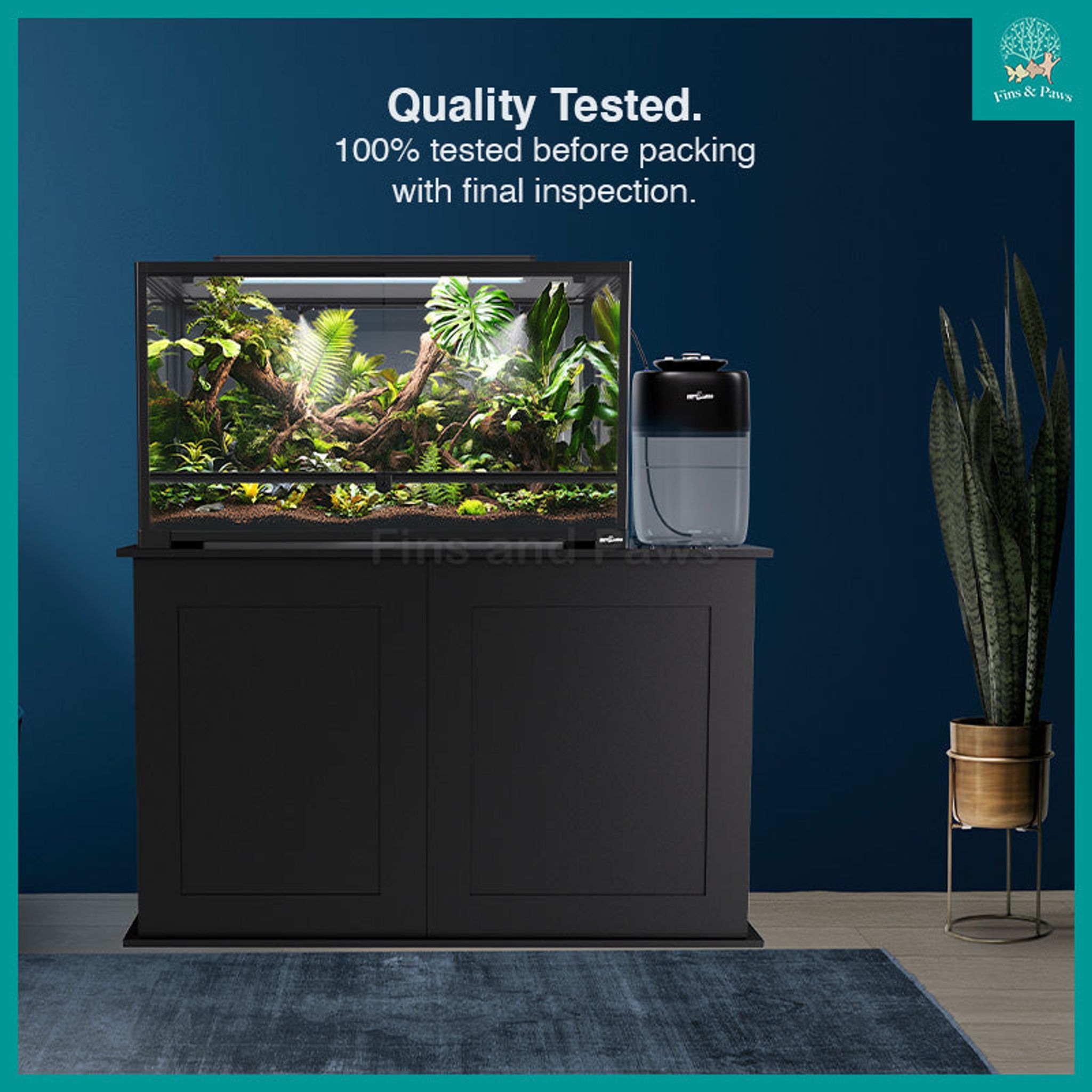 [ReptiZoo] High Pressure Adjustable Rainfall Misting 10L System for Plants, Paludarium, Terrarium and Moss. (TR04 - Up to 8 Nozzles, TR05 - Up to 20 Nozzles)