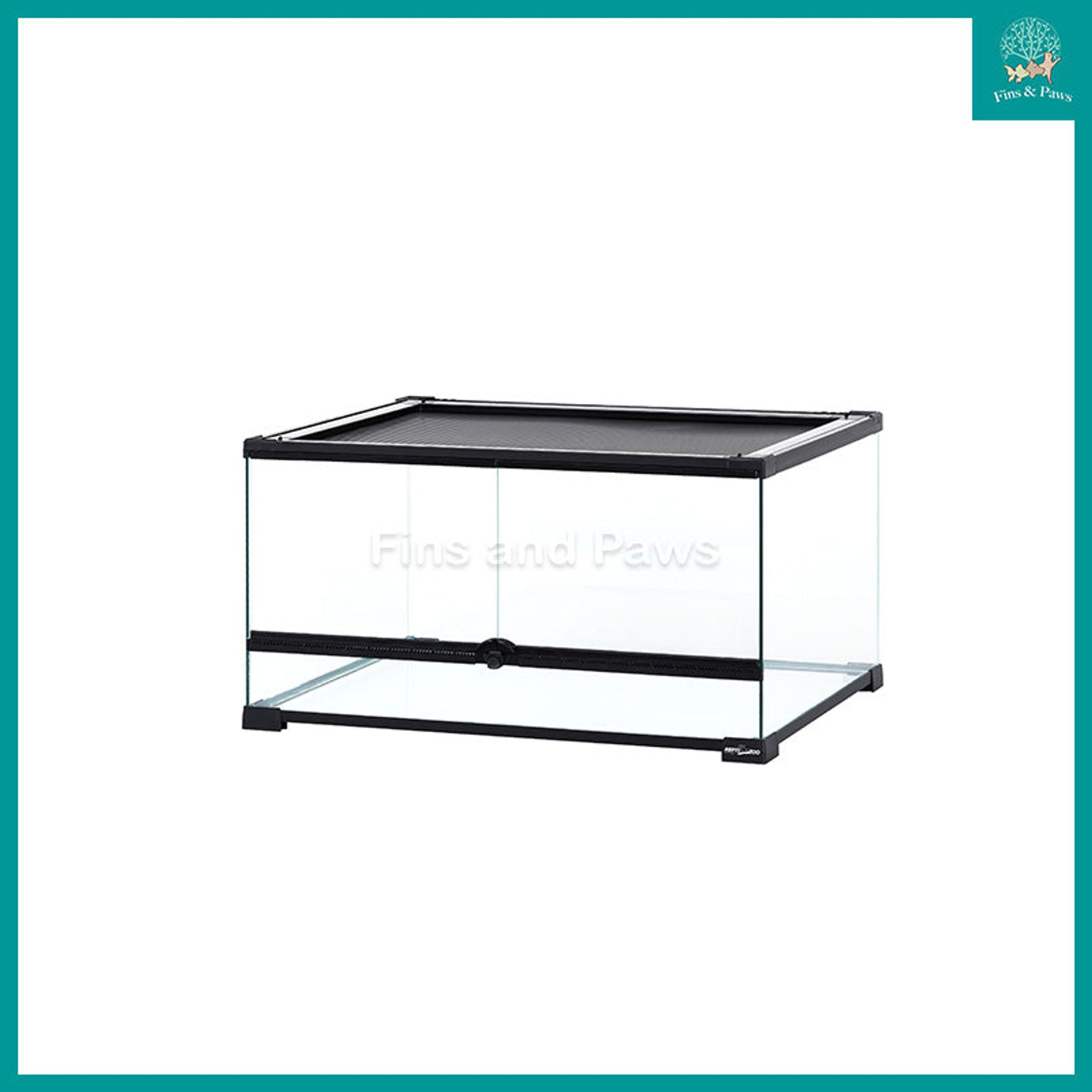[ReptiZoo] Reptile Glass Terrarium / Paludarium Tank for Crab, Reptile, Insects and Plants (30cm / 45cm / 60cm)