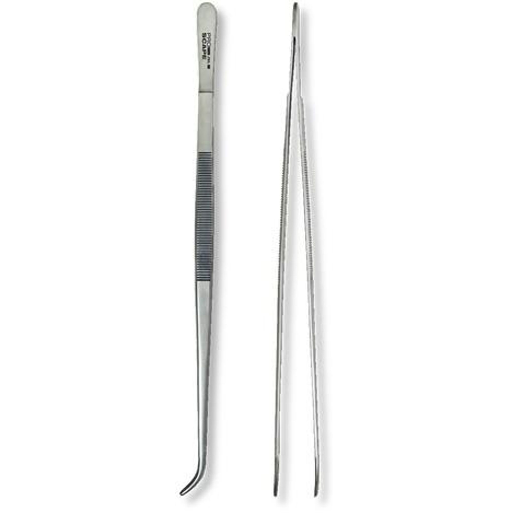 JBL ProScape Curved Aquascaping Pincers 11.8-inch Stainless Steel Aquarium Tool
