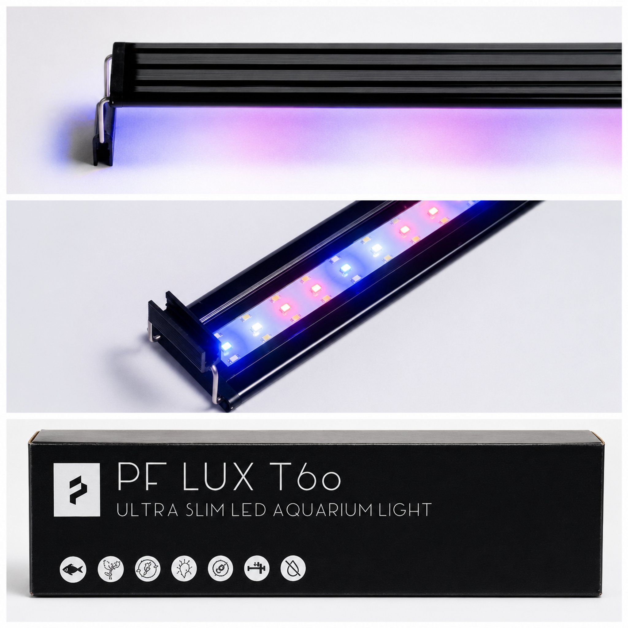 PF LUX T-Series Top Light (For Tanks 20–100 cm)
