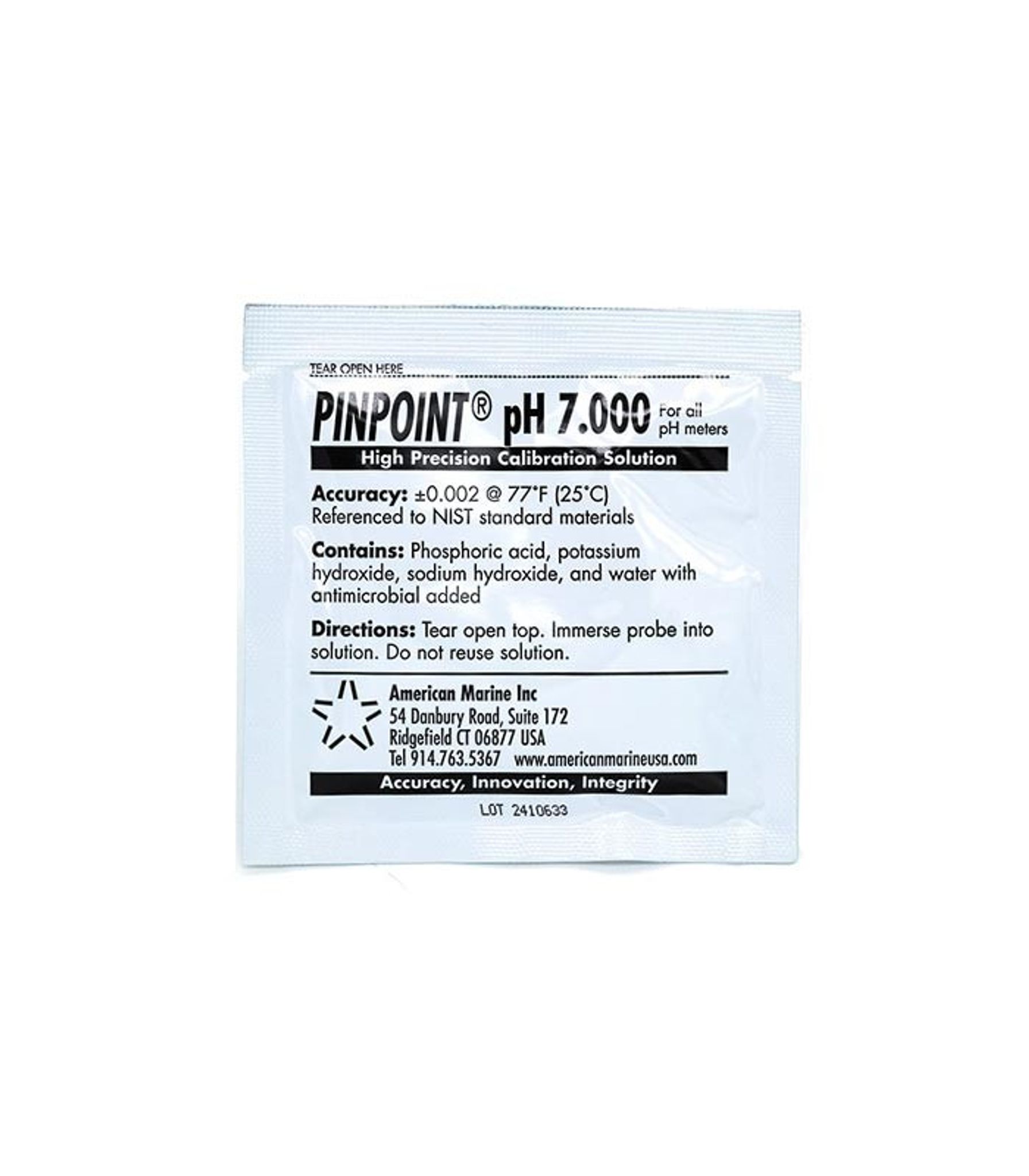 American Marine PINPOINT pH 7.000 Calibration Fluid