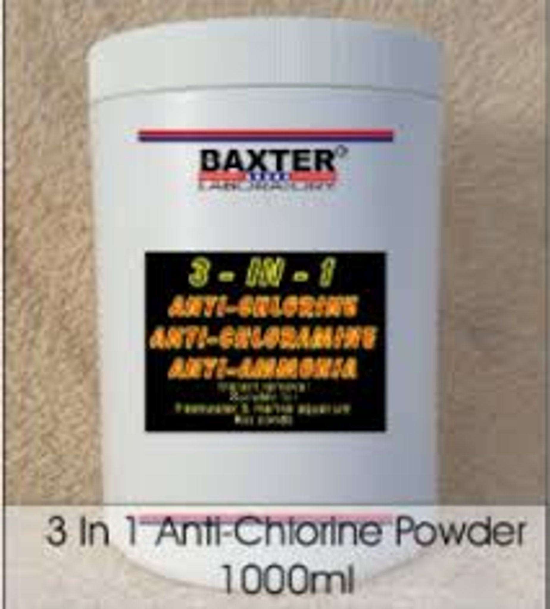 BAXTER Anti-Chlorine 3-in-1 Powder 1000ml