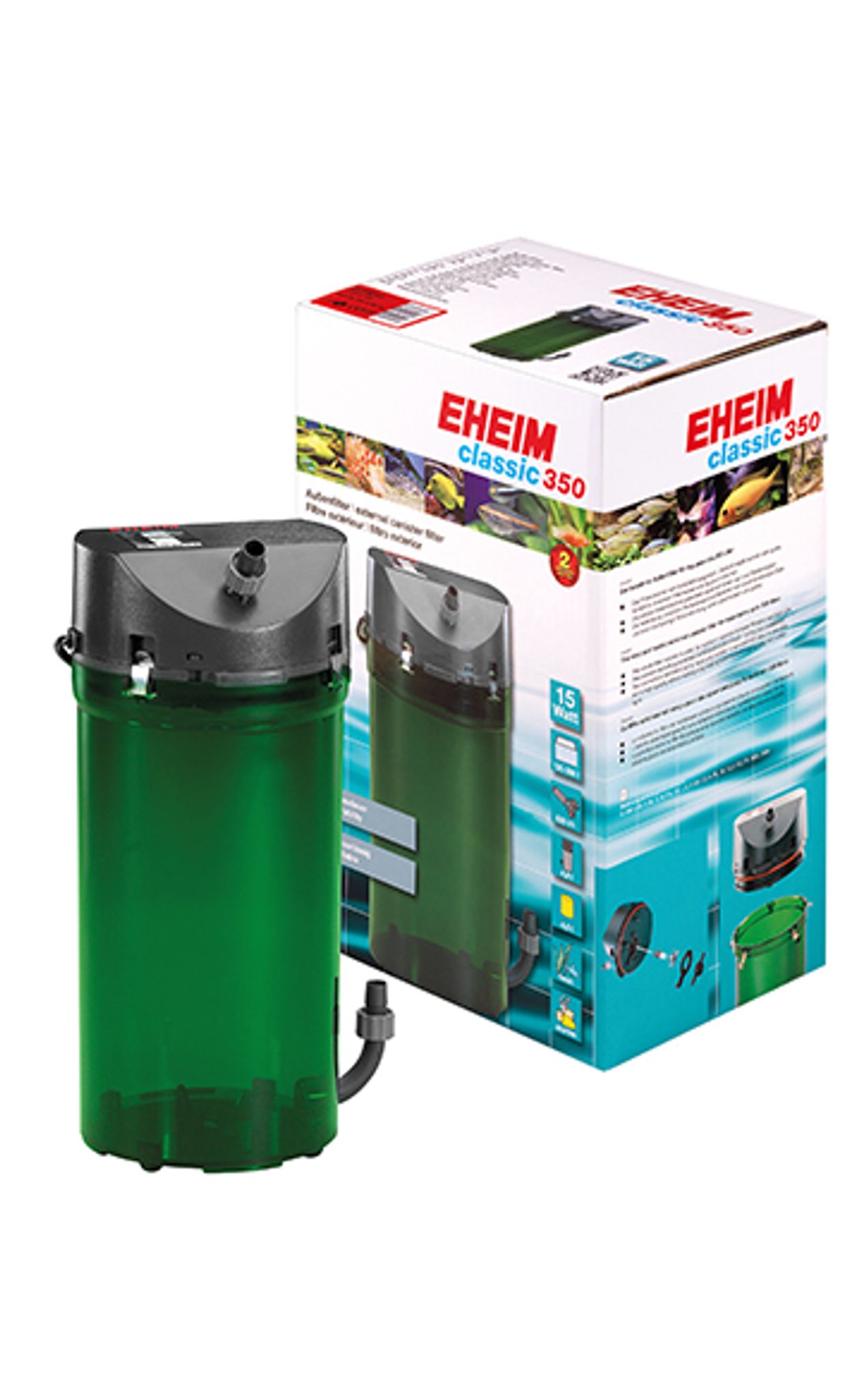 EHEIM CLASSIC 350 (2215) EXTERNAL CANISTER FILTER