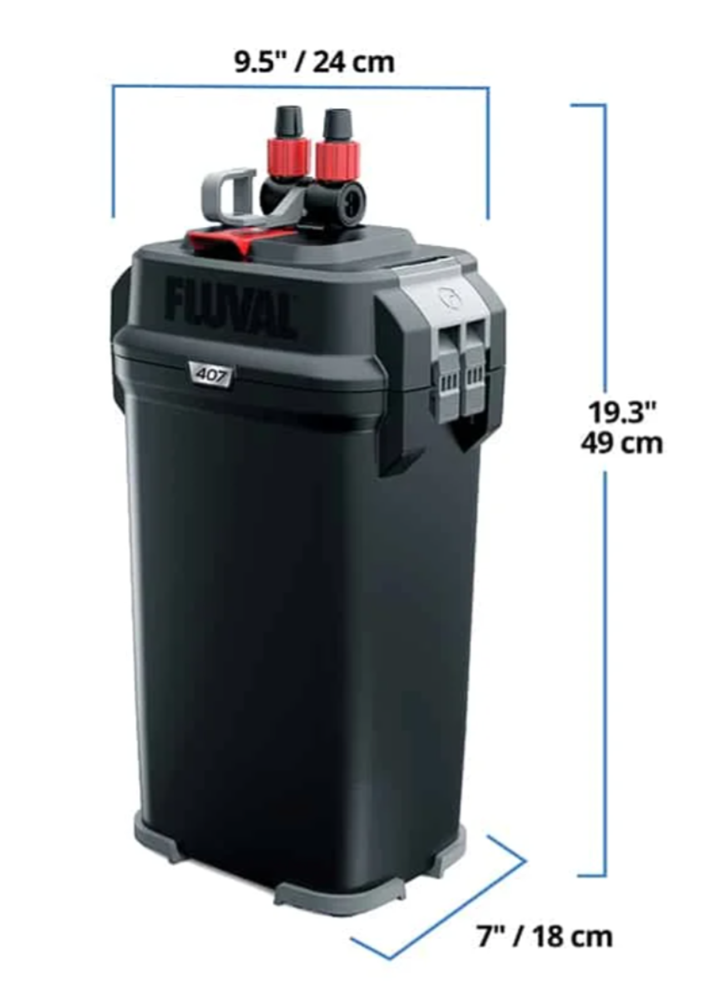 FLUVAL 407 EXTERNAL CANISTER FILTER PUMP A449