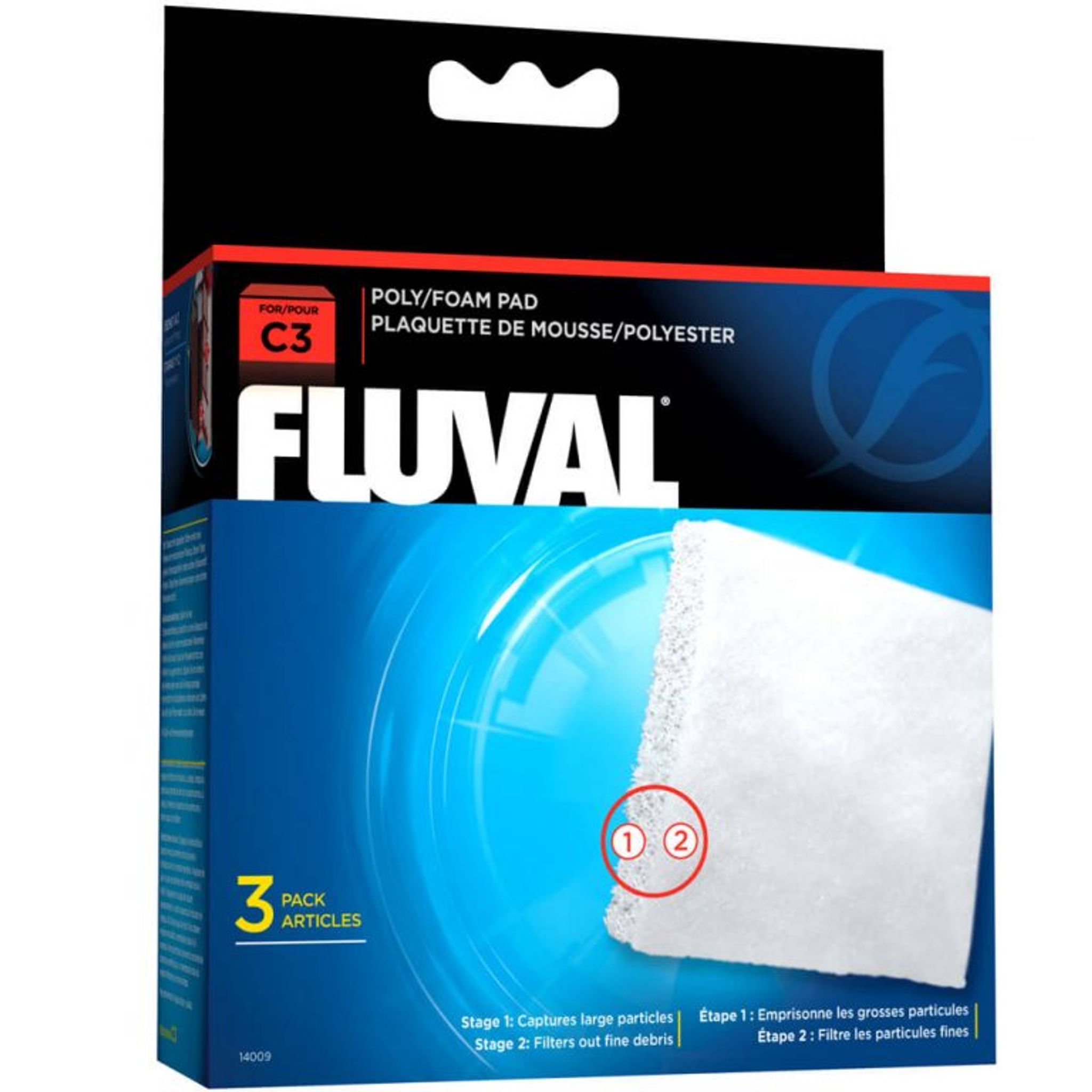 FLUVAL C3 Poly/Foam Pad