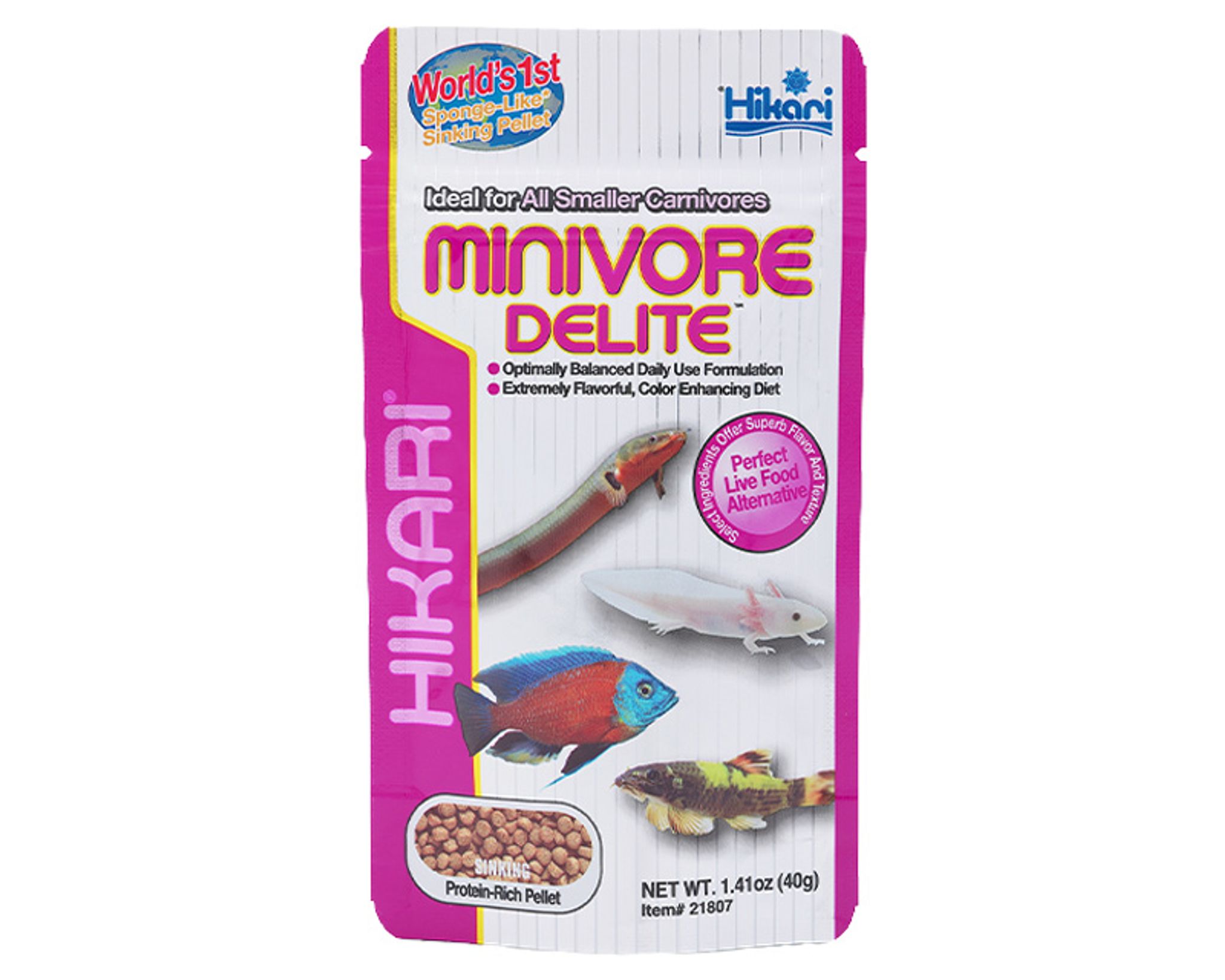 Hikari Minivore Delite 1.41oz 40g Sinking #21807
