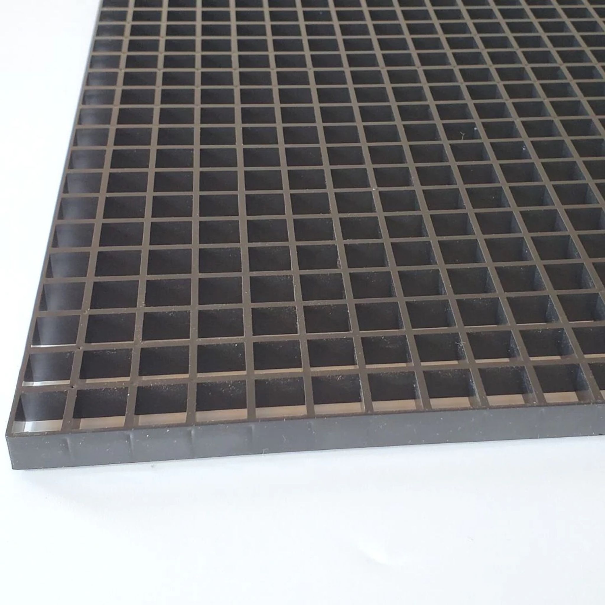 NF Plastic eggcrate filter grilles Black 120 x 60cm