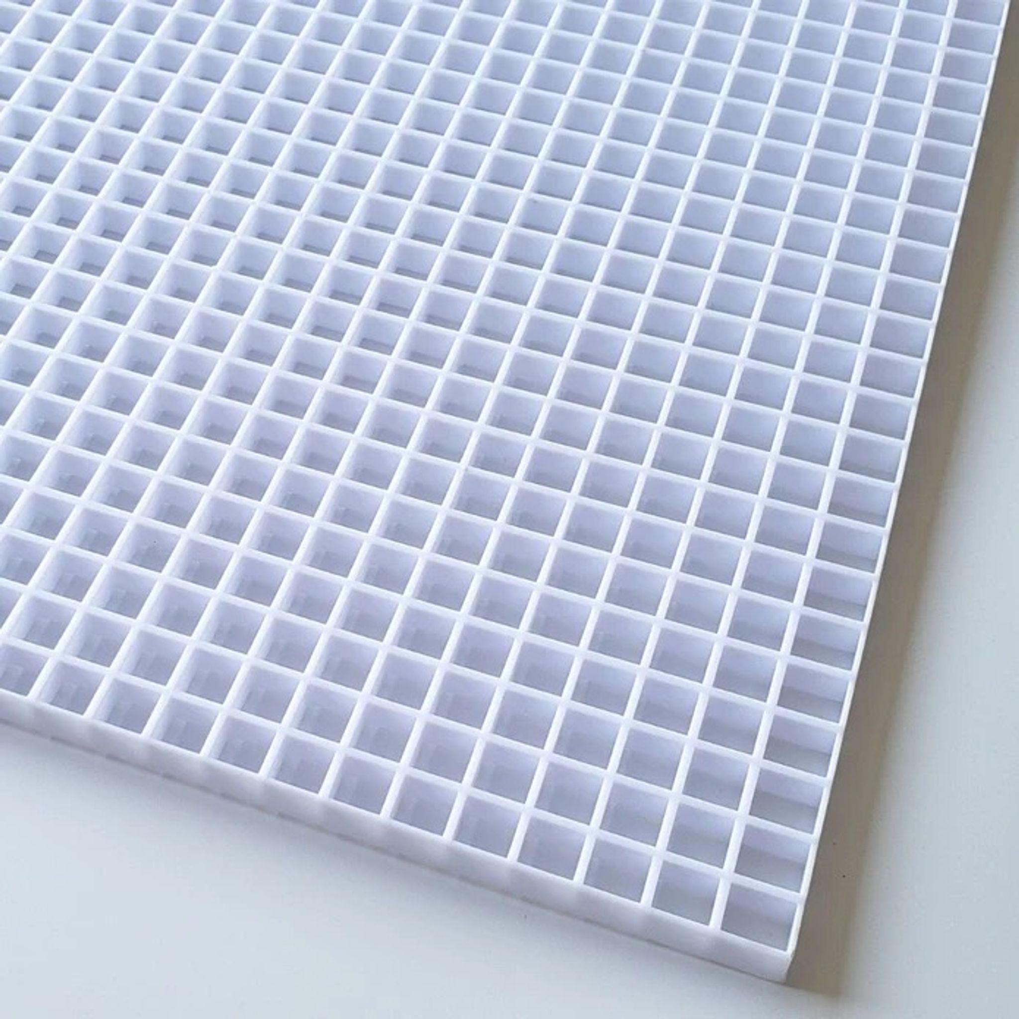 NF Plastic eggcrate filter grilles White 120 x 60cm