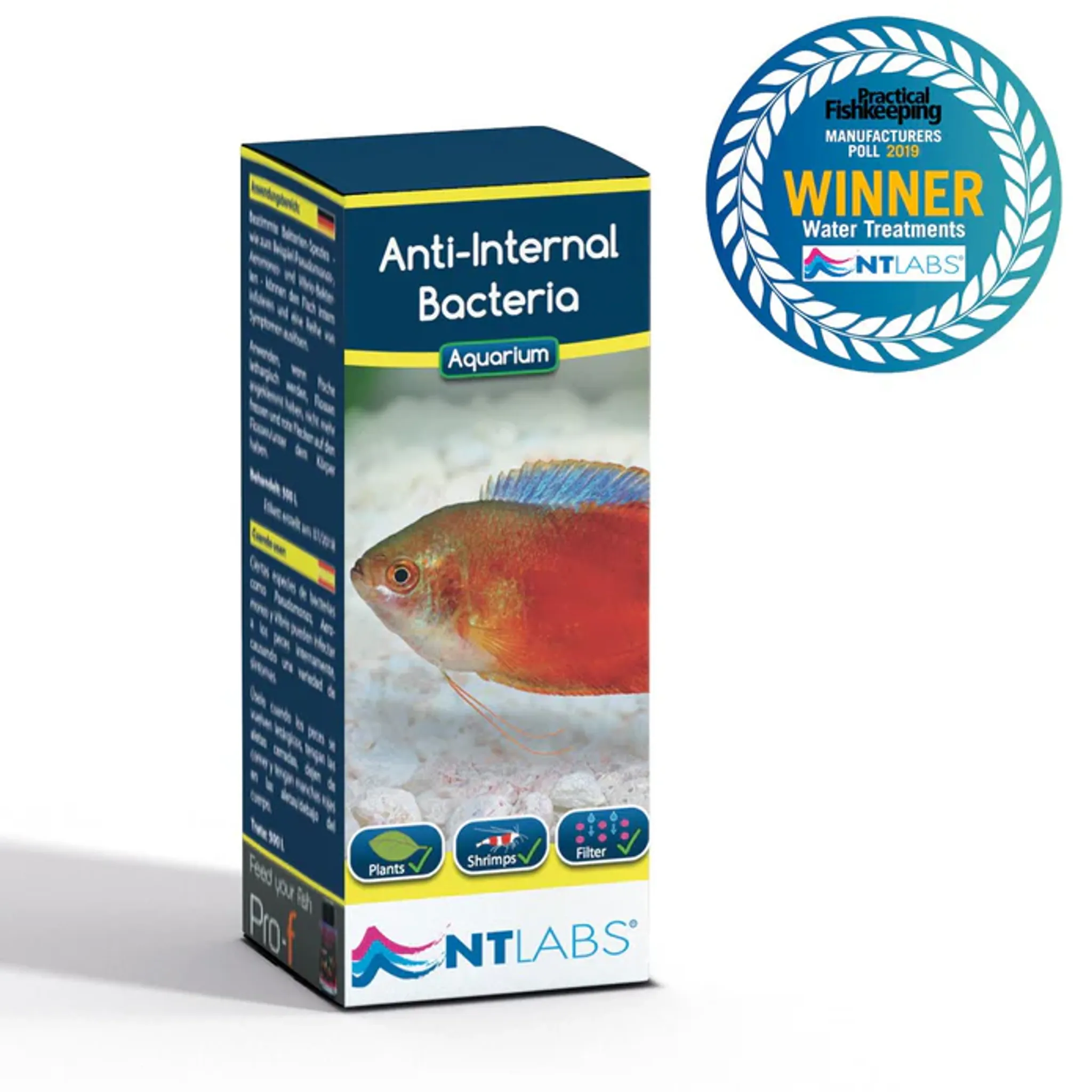 NT LABS Aquarium Anti-Internal Bacteria 100ml NT479