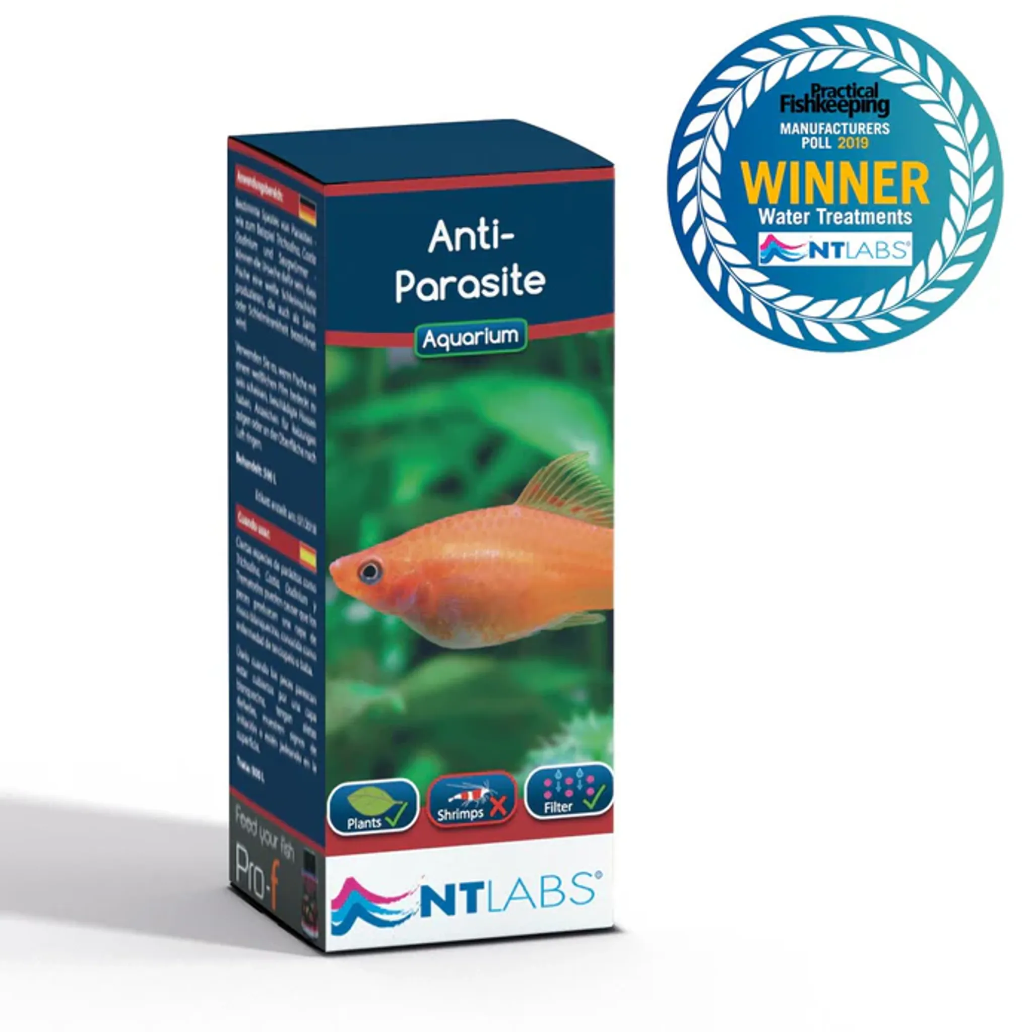 NT LABS Aquarium Anti-Parasite 100ml (kills external parasite) NT476